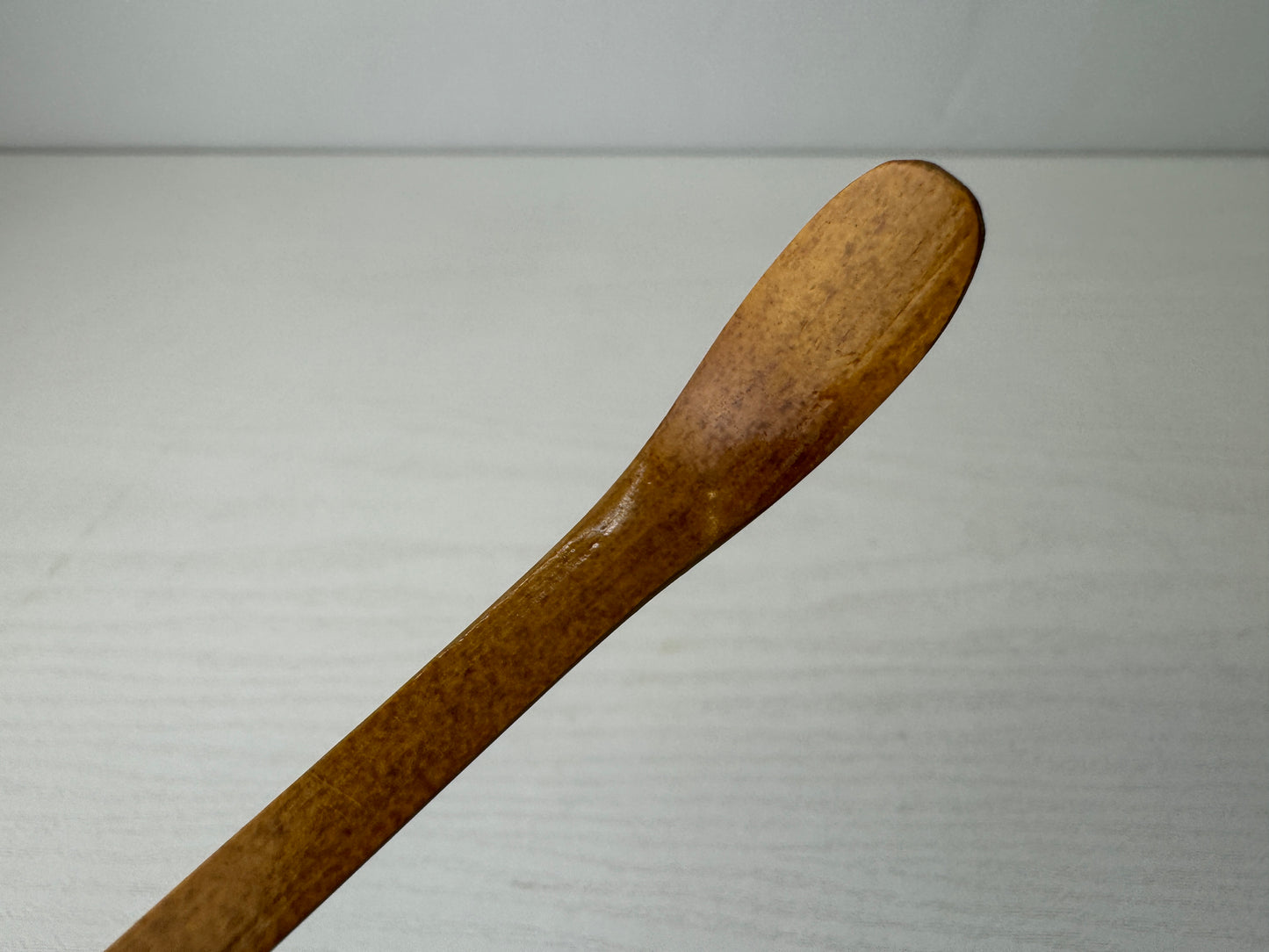 Y9787 CHASHAKU Bamboo scoop signed box Japan Tea Ceremony utensils antique