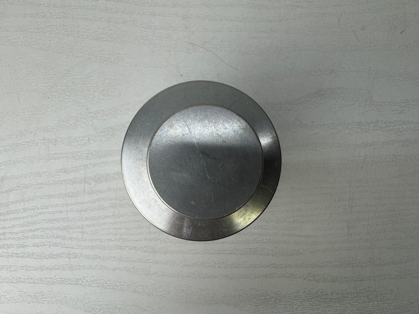 Y9788 TEA CADDY Tin matcha container signed Japan Tea Ceremony utensils antique