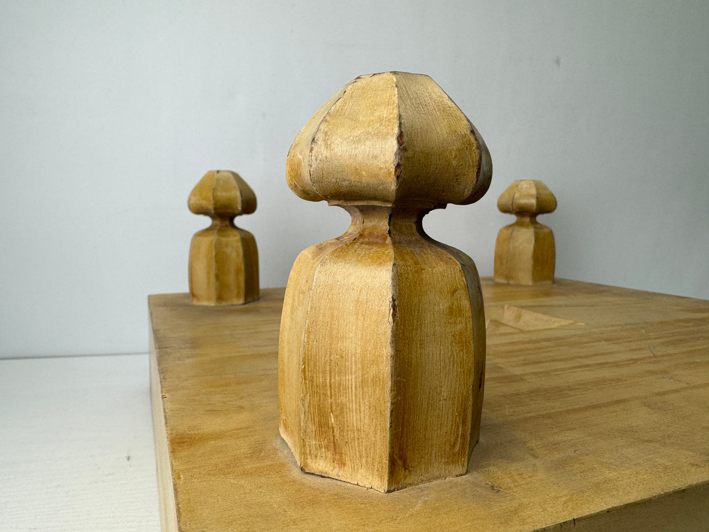 Y9796 GO wood board with legs strategy game Igo shogi Japan antique traditional