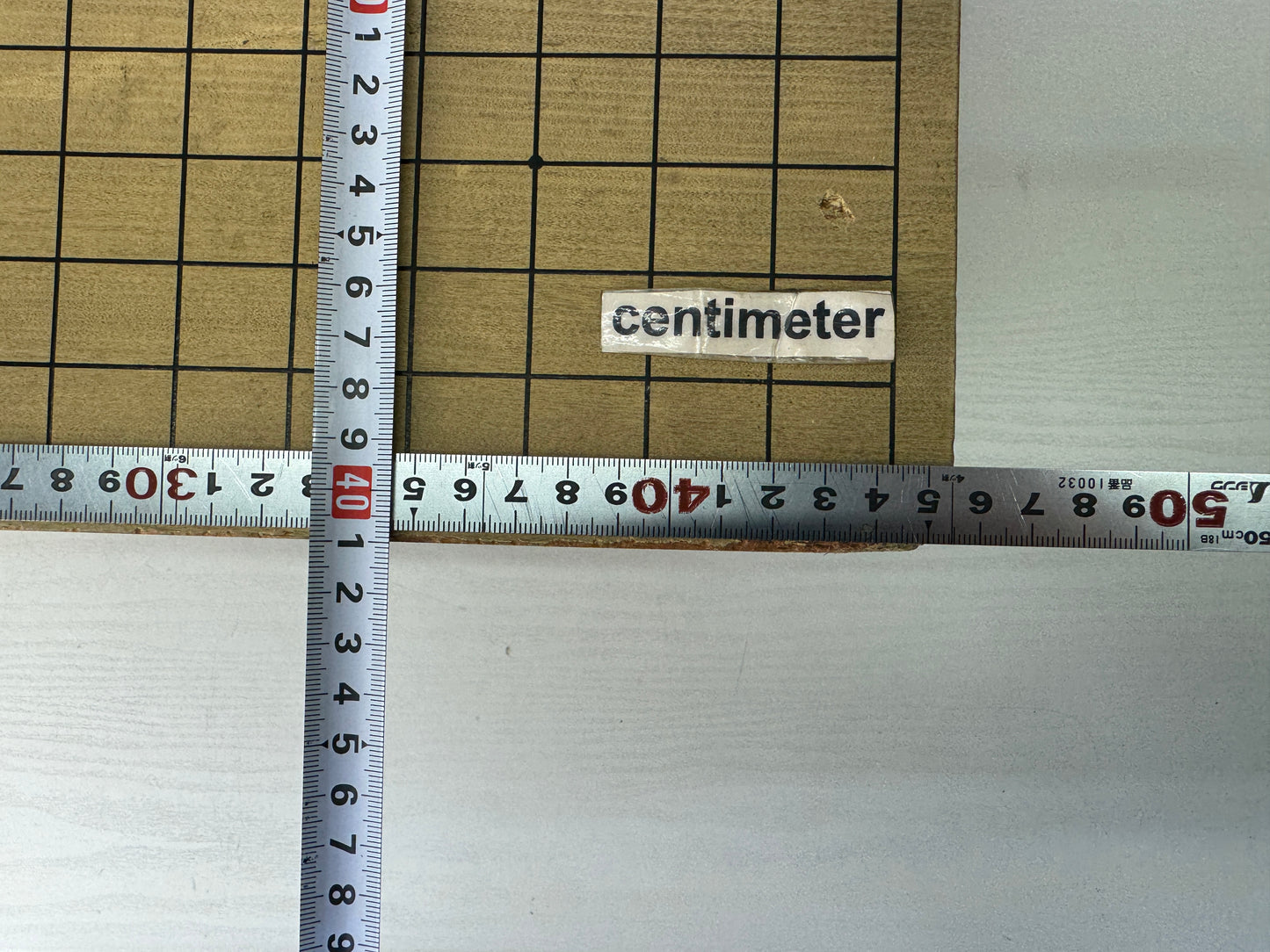 Y9796 GO wood board with legs strategy game Igo shogi Japan antique traditional