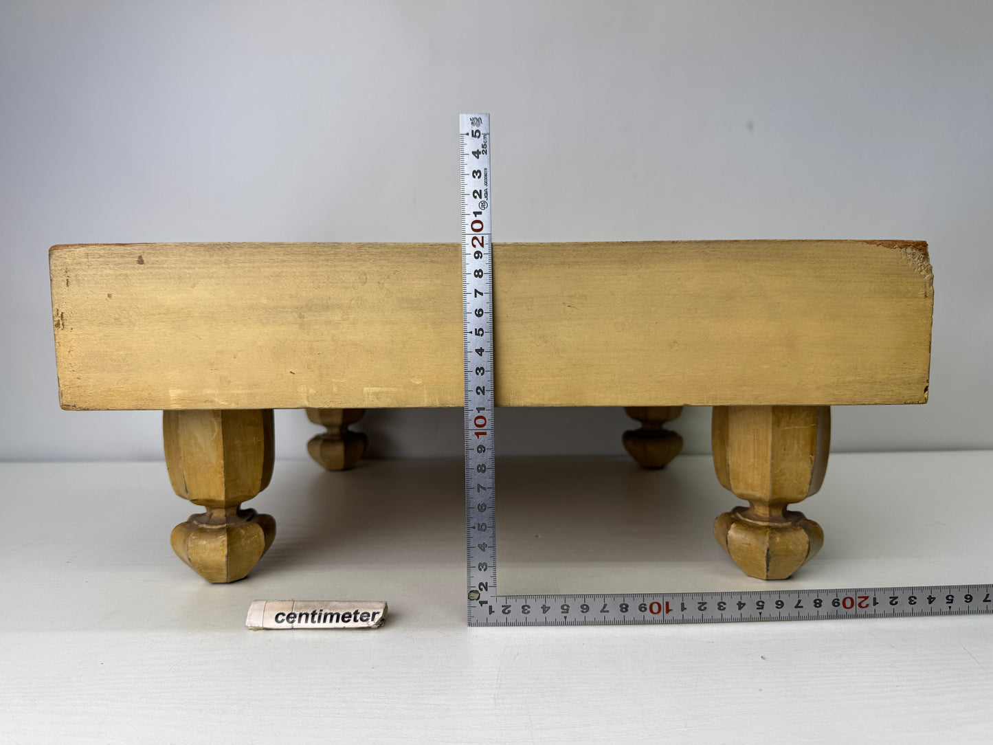 Y9796 GO wood board with legs strategy game Igo shogi Japan antique traditional