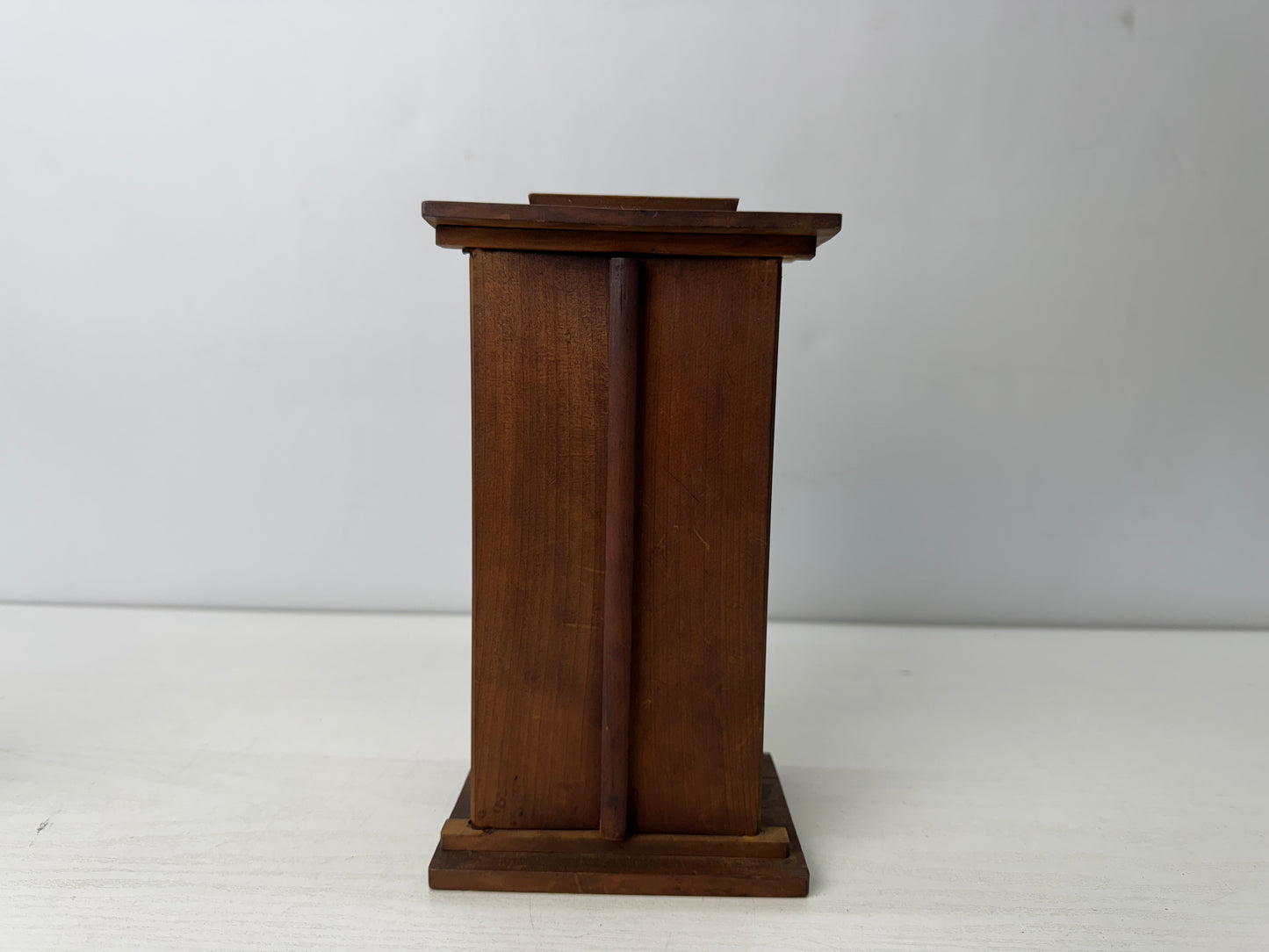 Y9813 STATUE metal Buddha figurine figure wooden Shrine Japan antique Buddhism