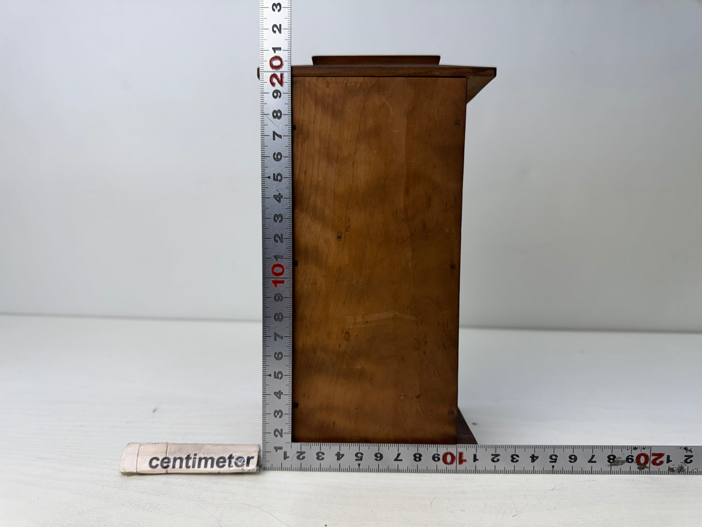 Y9813 STATUE metal Buddha figurine figure wooden Shrine Japan antique Buddhism