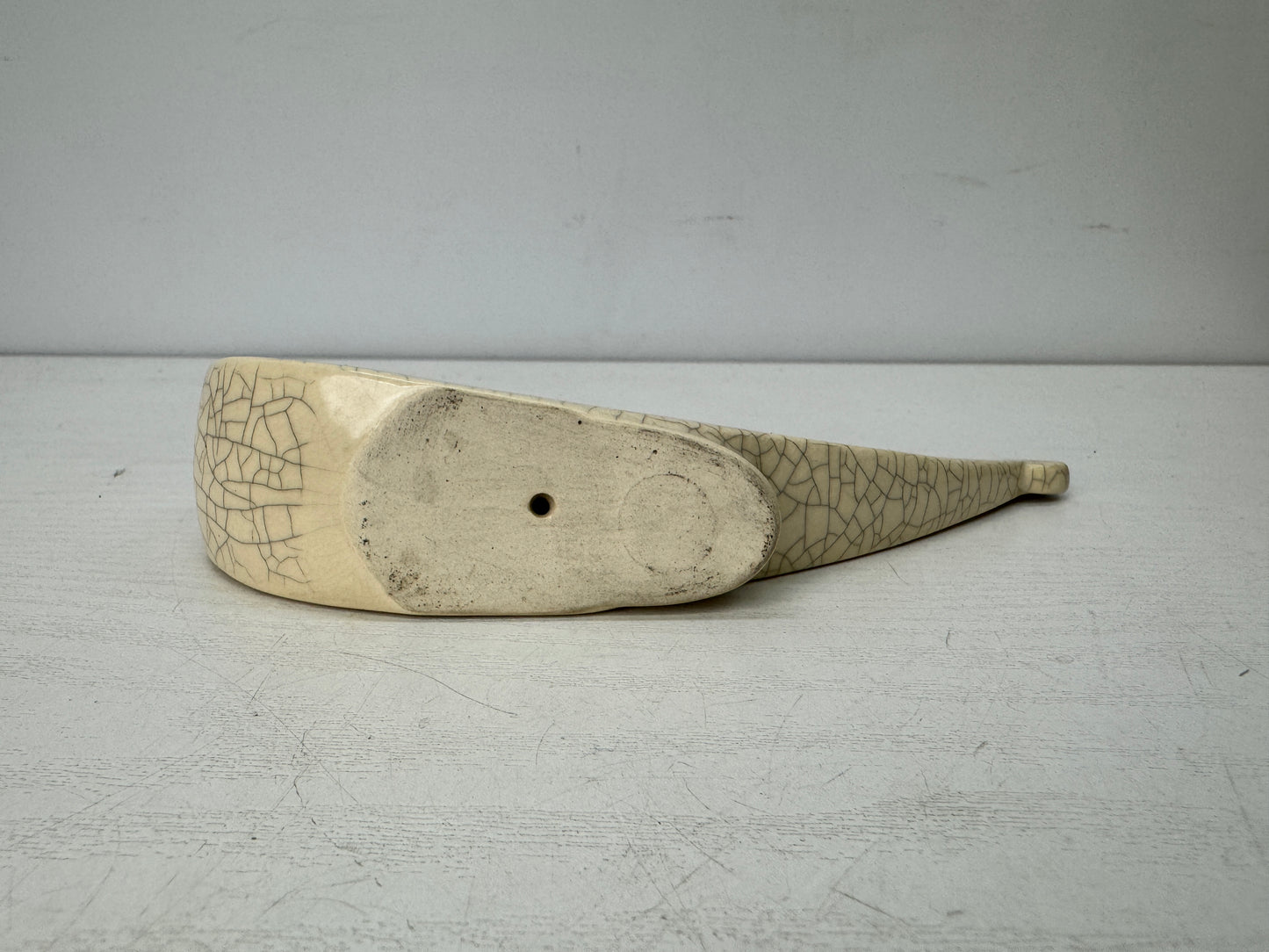 Y9833 OKIMONO Seto-ware Dragon figure figurine  signed box Japan antique decor