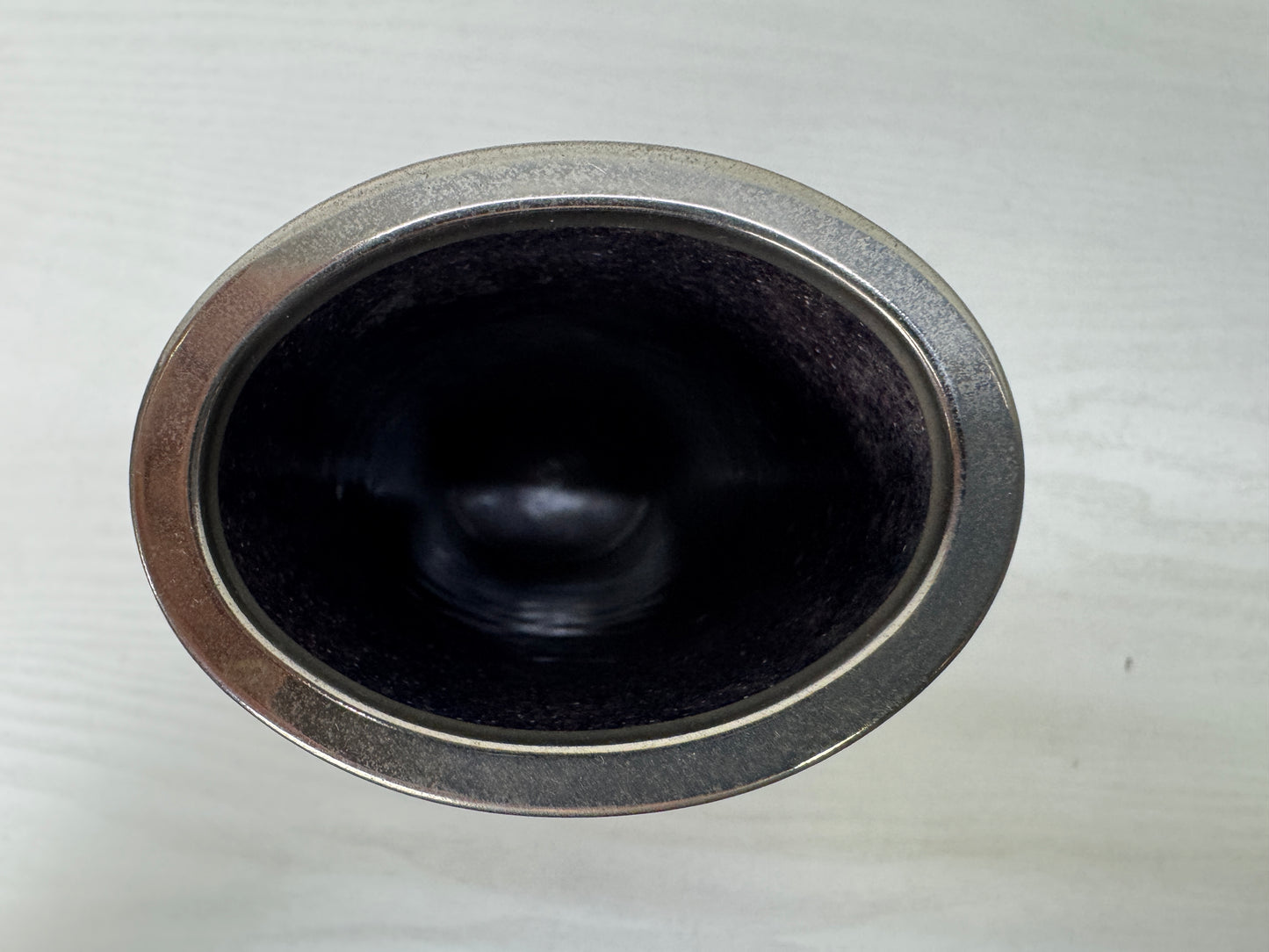 Y9836 FLOWER VASE Cloisonne signed box Japan antique ikebana floral arrangement