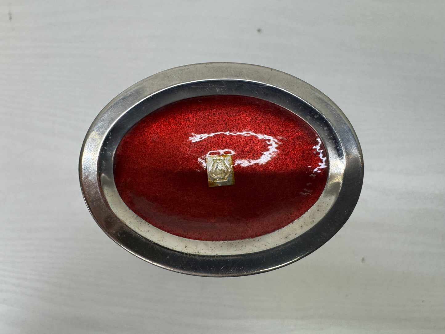 Y9836 FLOWER VASE Cloisonne signed box Japan antique ikebana floral arrangement