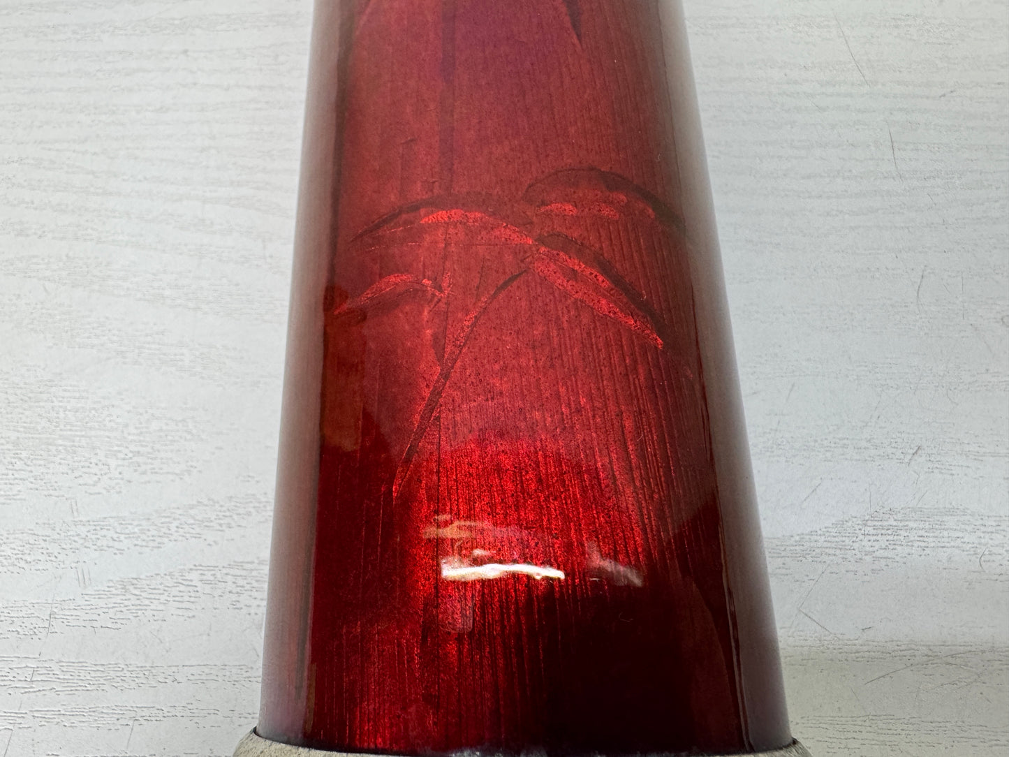 Y9836 FLOWER VASE Cloisonne signed box Japan antique ikebana floral arrangement