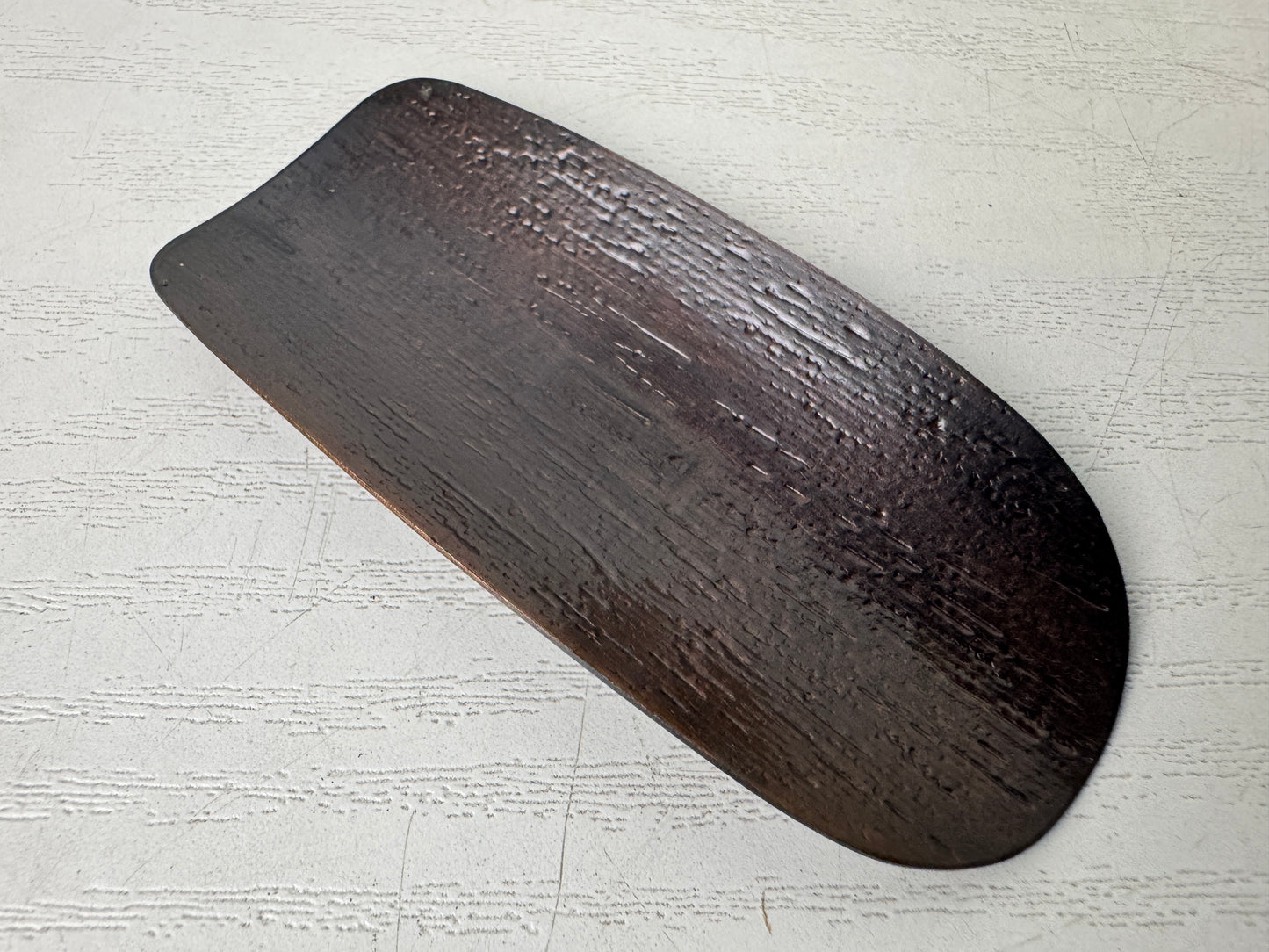 Y9846 KENSUI Copper water pot jar bowl signed box Japan antique tea ceremony