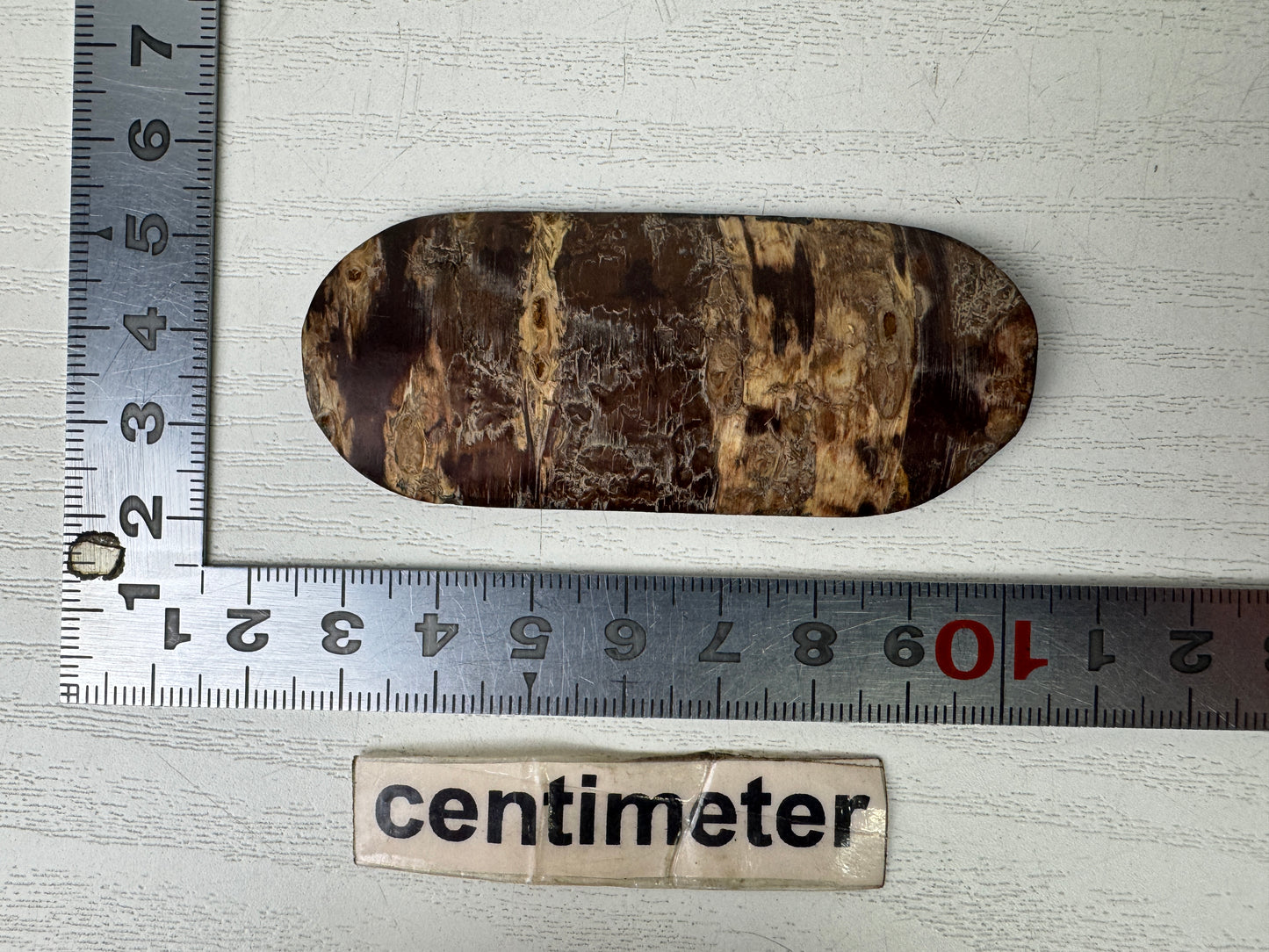 Y9847 TEA CADDY Cherry bark Marquetry craft signed box matcha case Japan antique