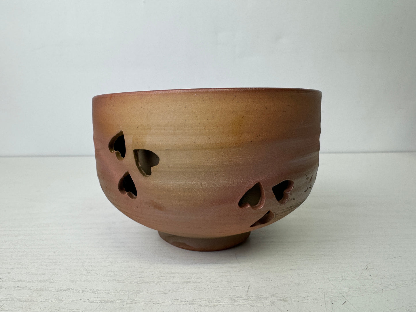 Y9852 CHAWAN Soma-ware bowl signed box Japan antique tea ceremony pottery cup