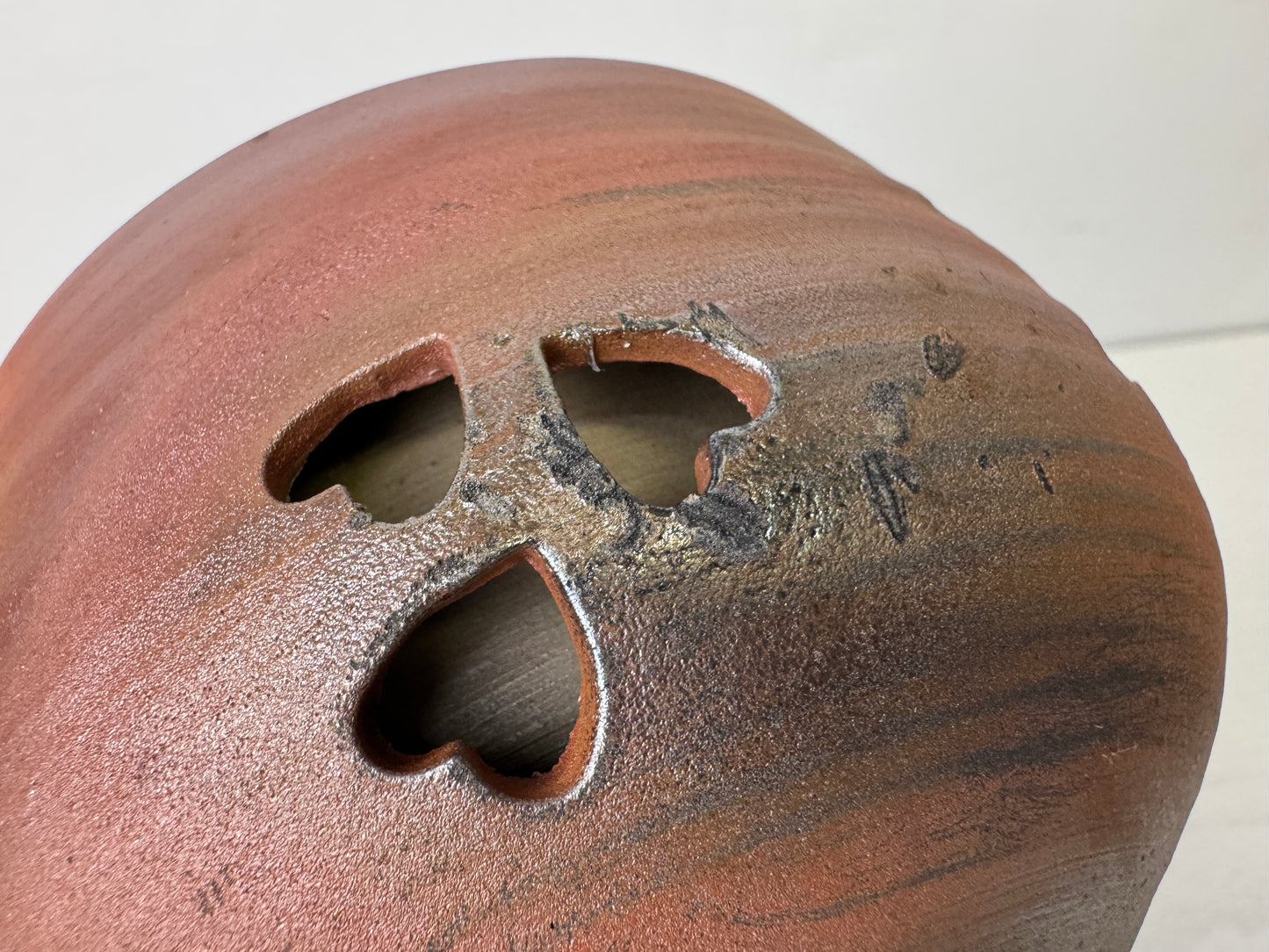 Y9852 CHAWAN Soma-ware bowl signed box Japan antique tea ceremony pottery cup