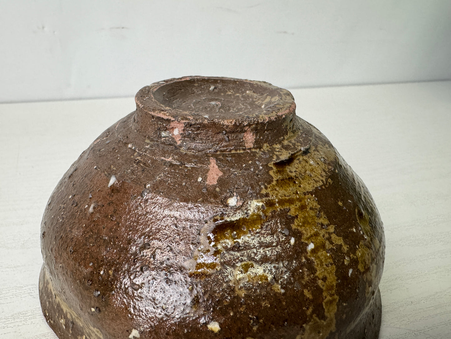 Y9854 CHAWAN Seto-ware Irabo bowl box Japan antique tea ceremony pottery cup