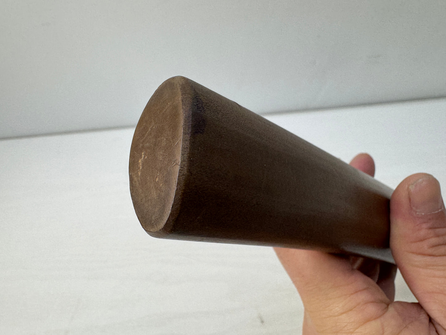 Y9856 SAYA white scabbard sheath Japan antique samurai katana koshirae armor