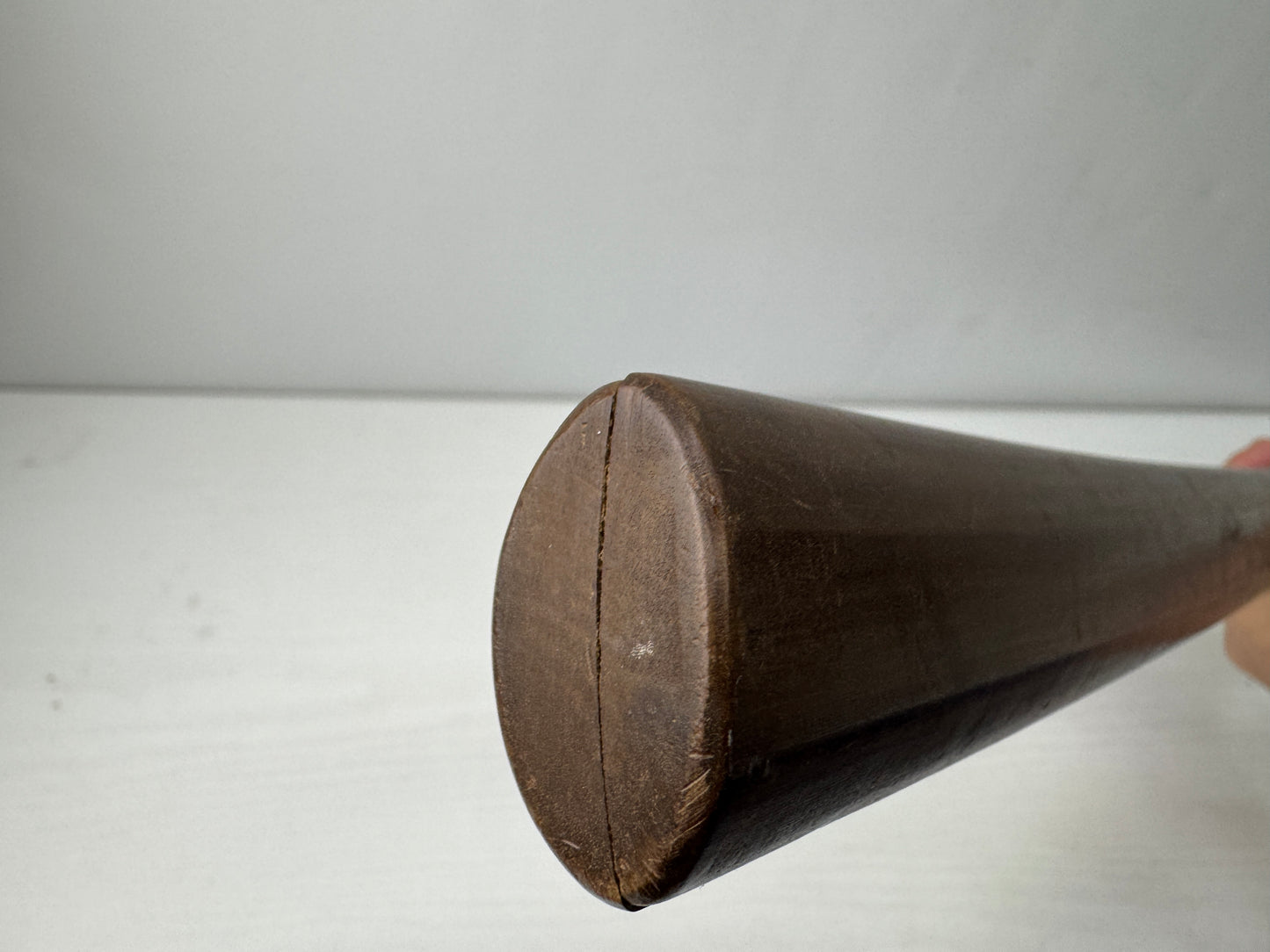 Y9856 SAYA white scabbard sheath Japan antique samurai katana koshirae armor