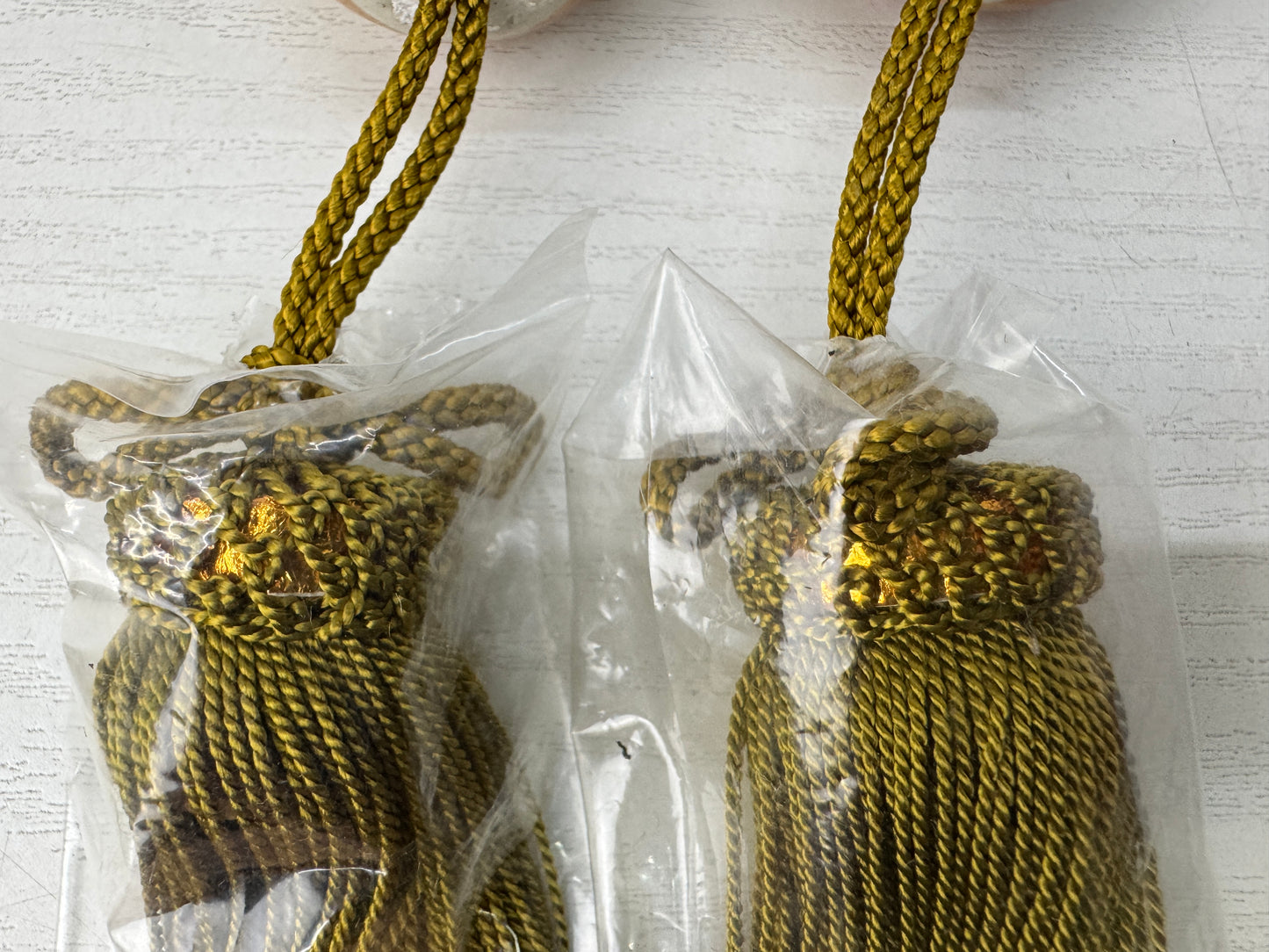 Y9863 FUCHIN Kyo-ware tassels box Japan kakejiku Hanging Scroll Weight interior