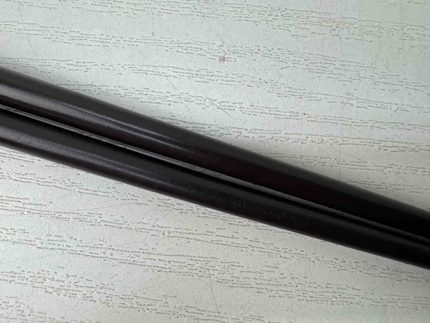 Y9865 HIBASHI Iron chopsticks fire tongs signed box Japan Tea Ceremoy antique