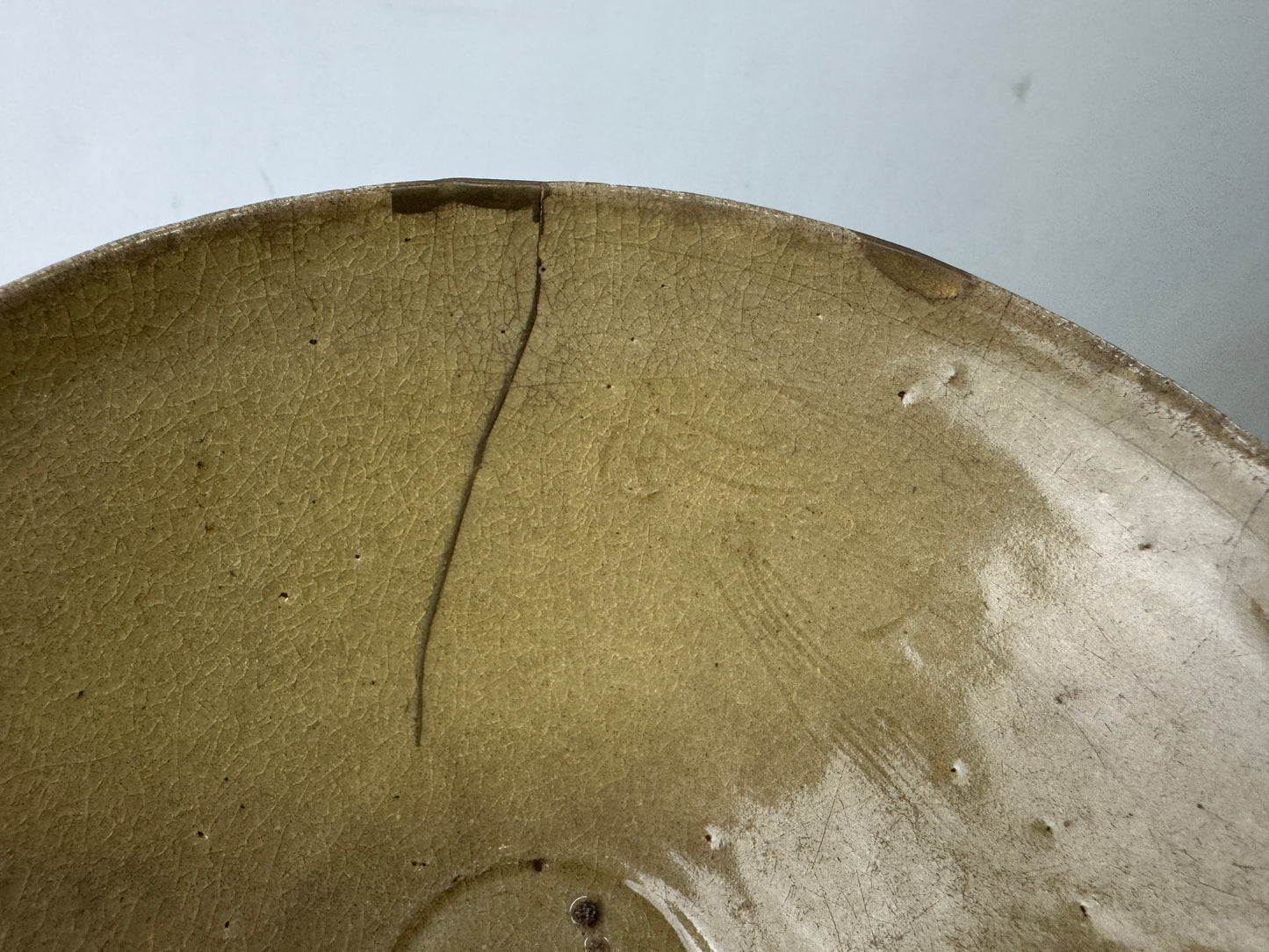 Y9881 CHAWAN Goryeo bowl  kintsugi box  Korea antique tea ceremony pottery cup