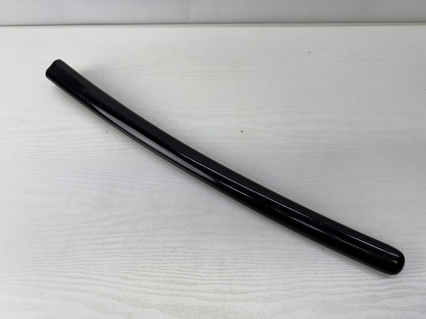 Y9886 SAYA black lacquer Wakizashi sheath Japan antique samurai katana koshirae