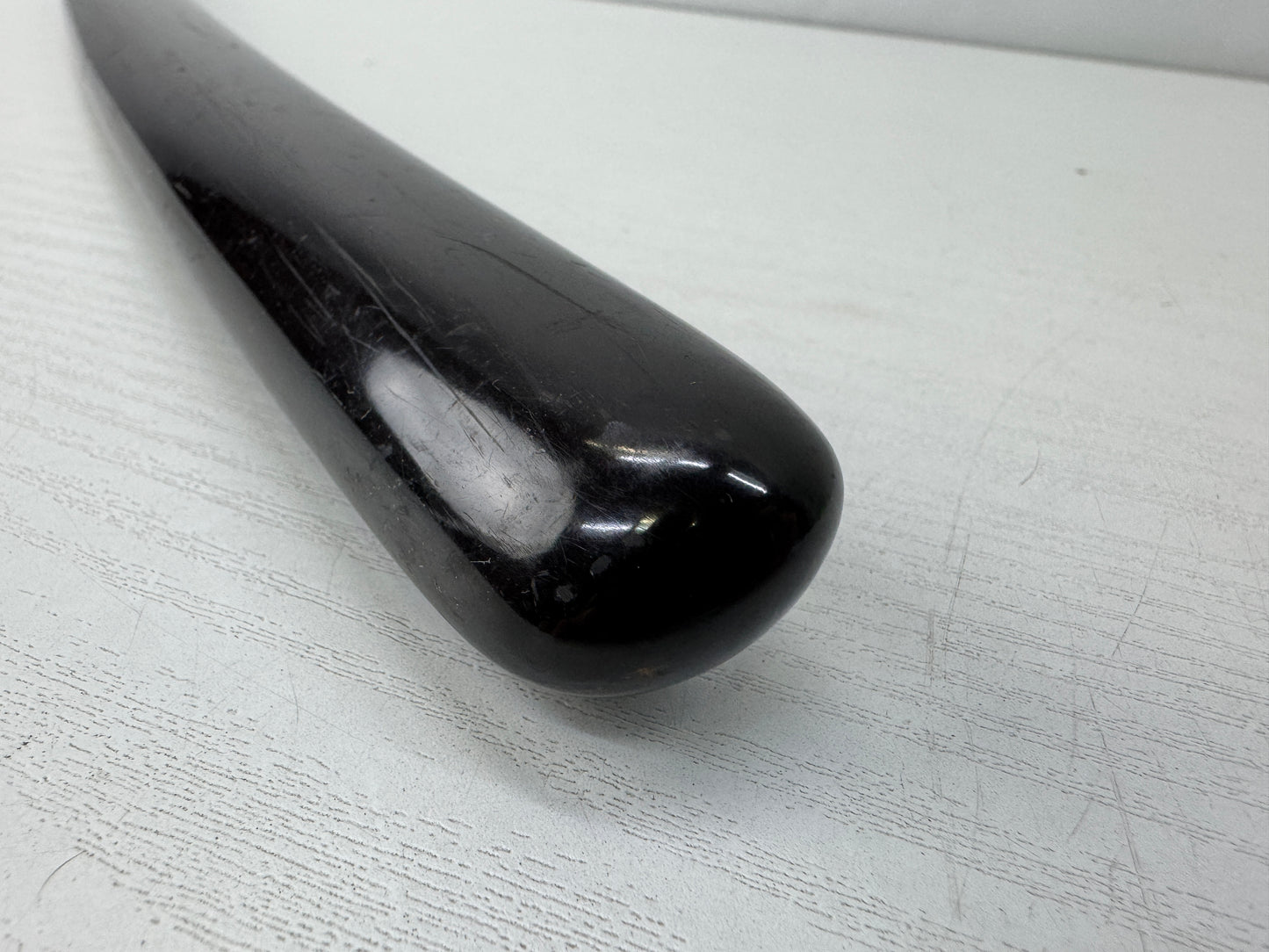 Y9886 SAYA black lacquer Wakizashi sheath Japan antique samurai katana koshirae