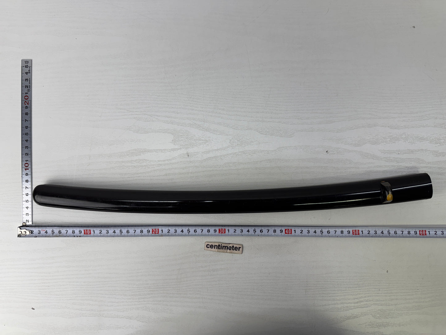 Y9886 SAYA black lacquer Wakizashi sheath Japan antique samurai katana koshirae