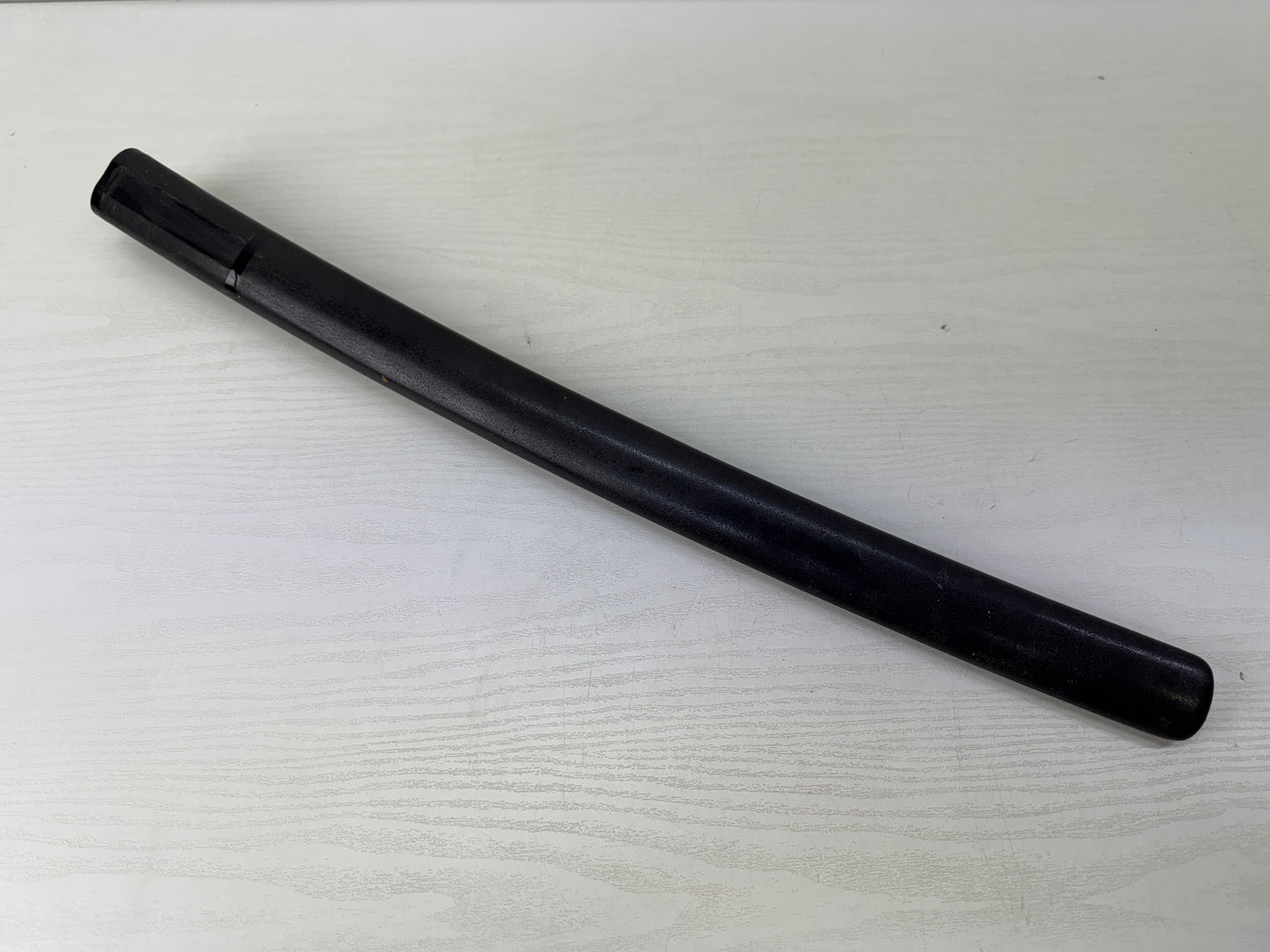 Y9887 SAYA black lacquer Wakizashi sheath Japan antique samurai katana koshirae