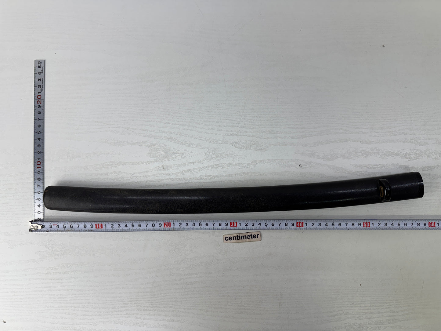 Y9887 SAYA black lacquer Wakizashi sheath Japan antique samurai katana koshirae