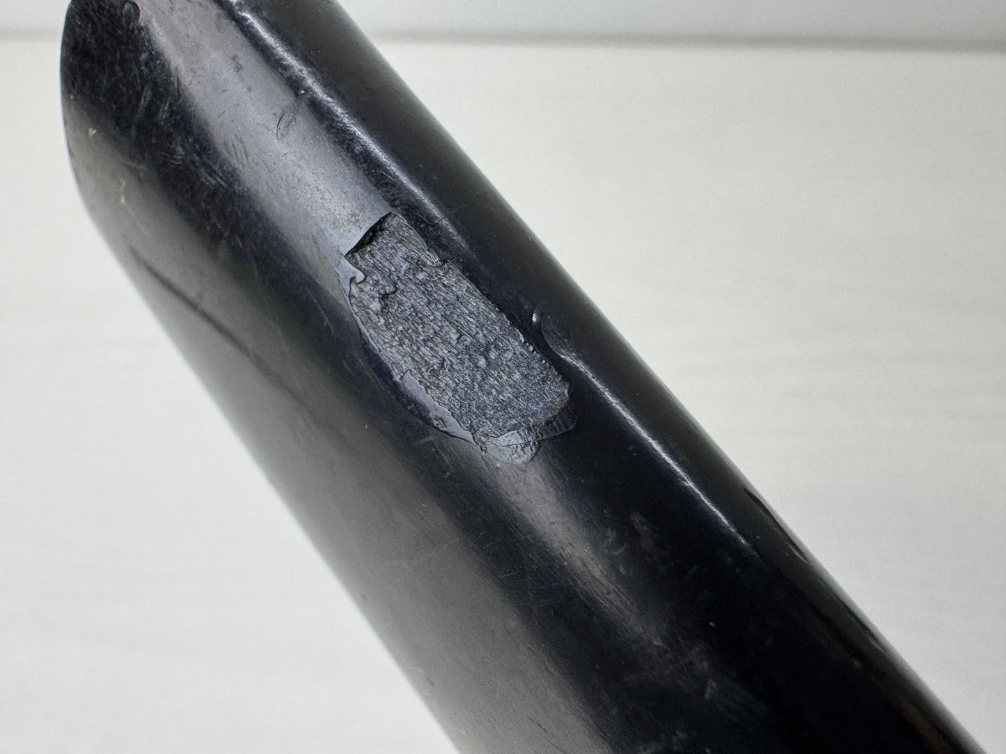 Y9888 SAYA black lacquer scabbard sword fittings Japan antique samurai katana