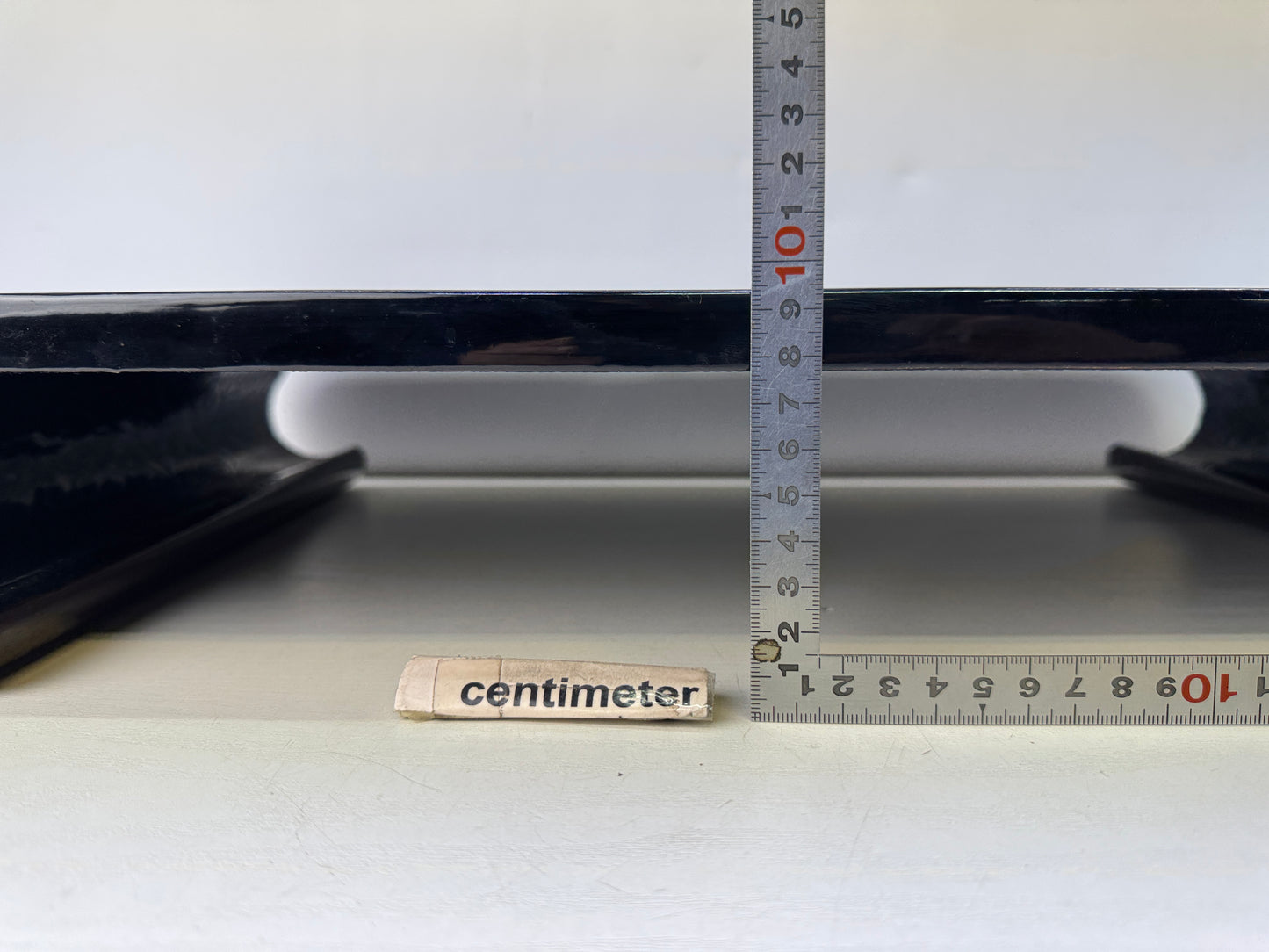 Y9892 FLOWER STAND Wakasa lacquer Cabriole legs Japan antique ikebana interior