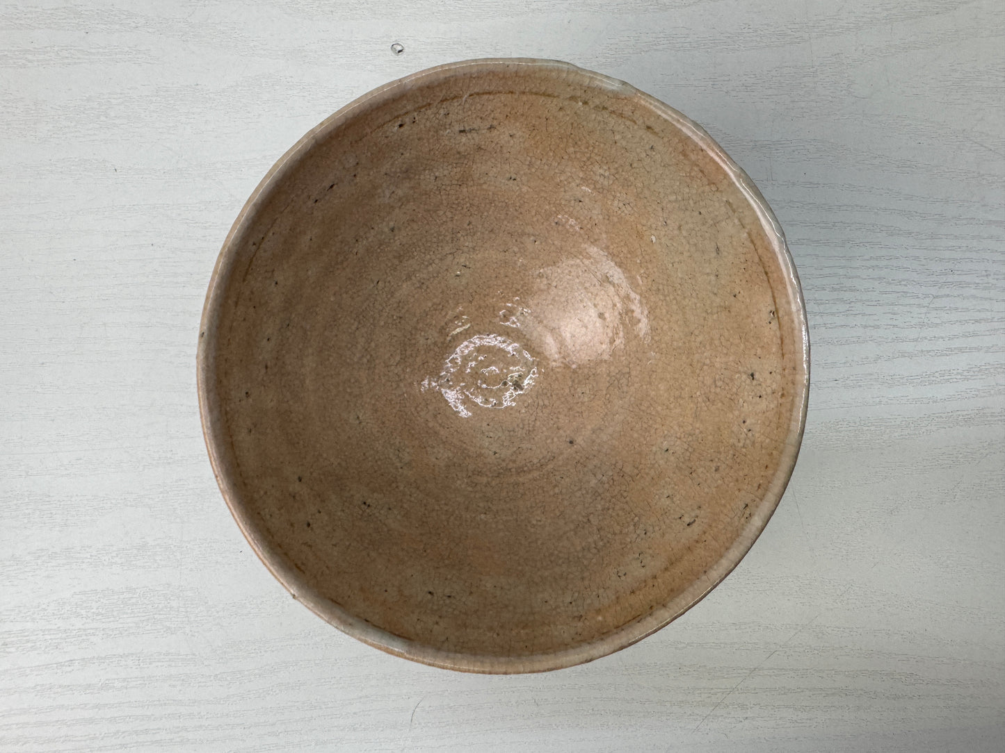 Y9903 CHAWAN Hagi-ware bowl box Old Hagi Japan antique tea ceremony pottery cup