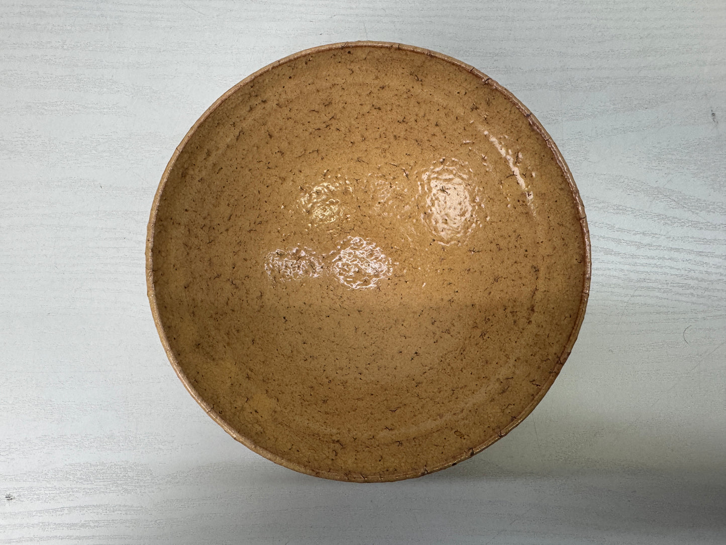 Y9904 CHAWAN Hagi-ware Ido bowl signed box Japan antique tea ceremony pottery