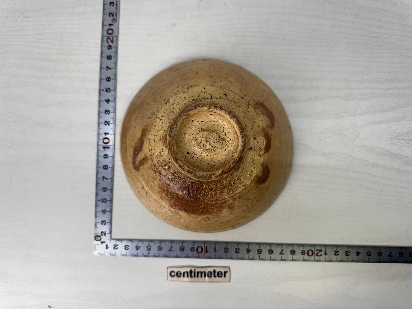 Y9904 CHAWAN Hagi-ware Ido bowl signed box Japan antique tea ceremony pottery