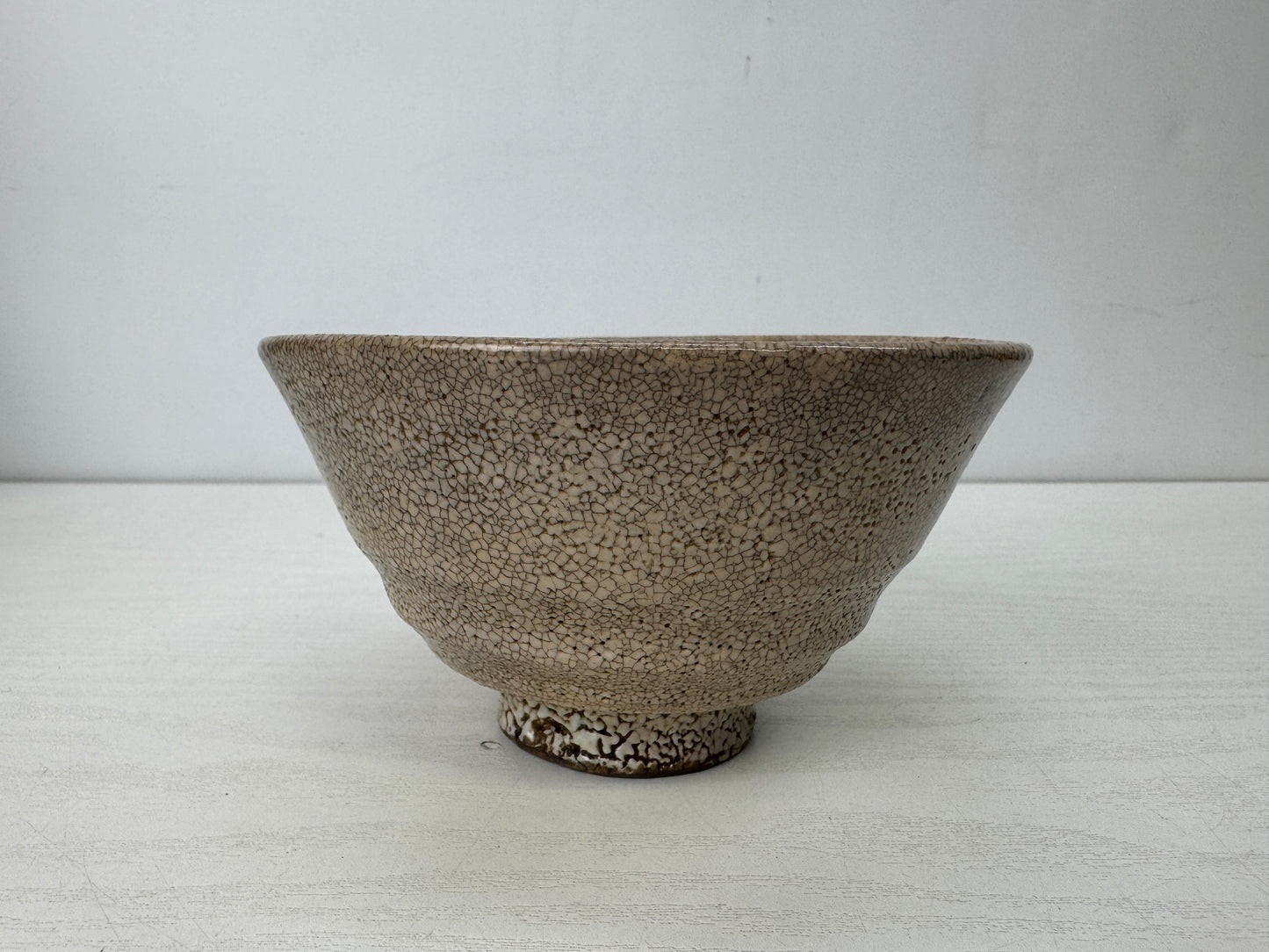 Y9910 CHAWAN Ido bowl box Joseon Yi Dynasty Korea antique pottery tea ceremony