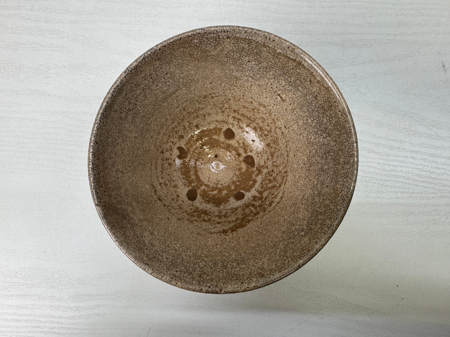 Y9910 CHAWAN Ido bowl box Joseon Yi Dynasty Korea antique pottery tea ceremony