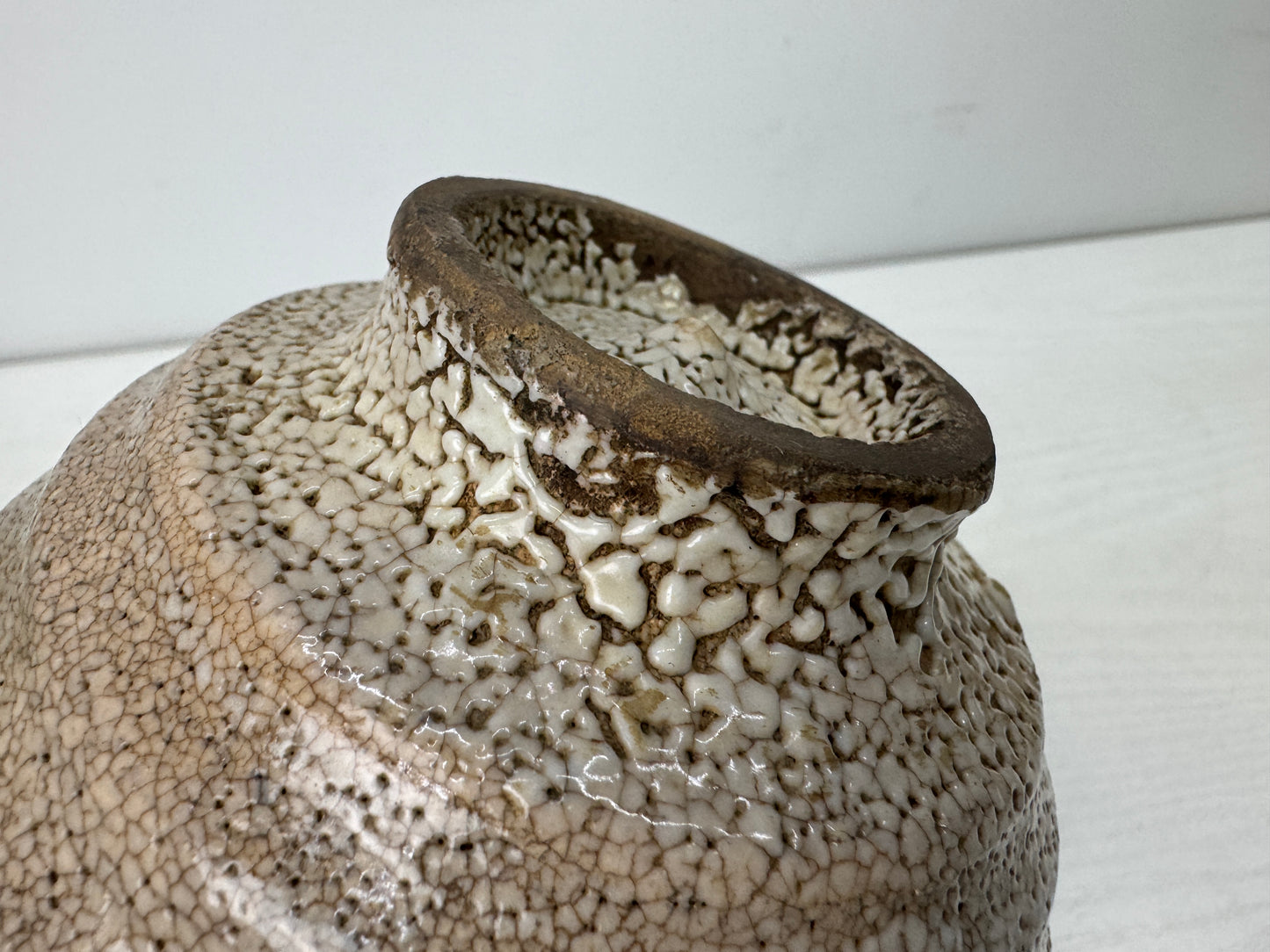 Y9910 CHAWAN Ido bowl box Joseon Yi Dynasty Korea antique pottery tea ceremony