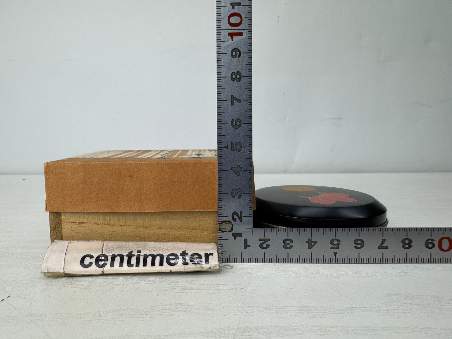 Y9926 BOX Makie signed tea ceremony utensils Japan antique insence holder aroma