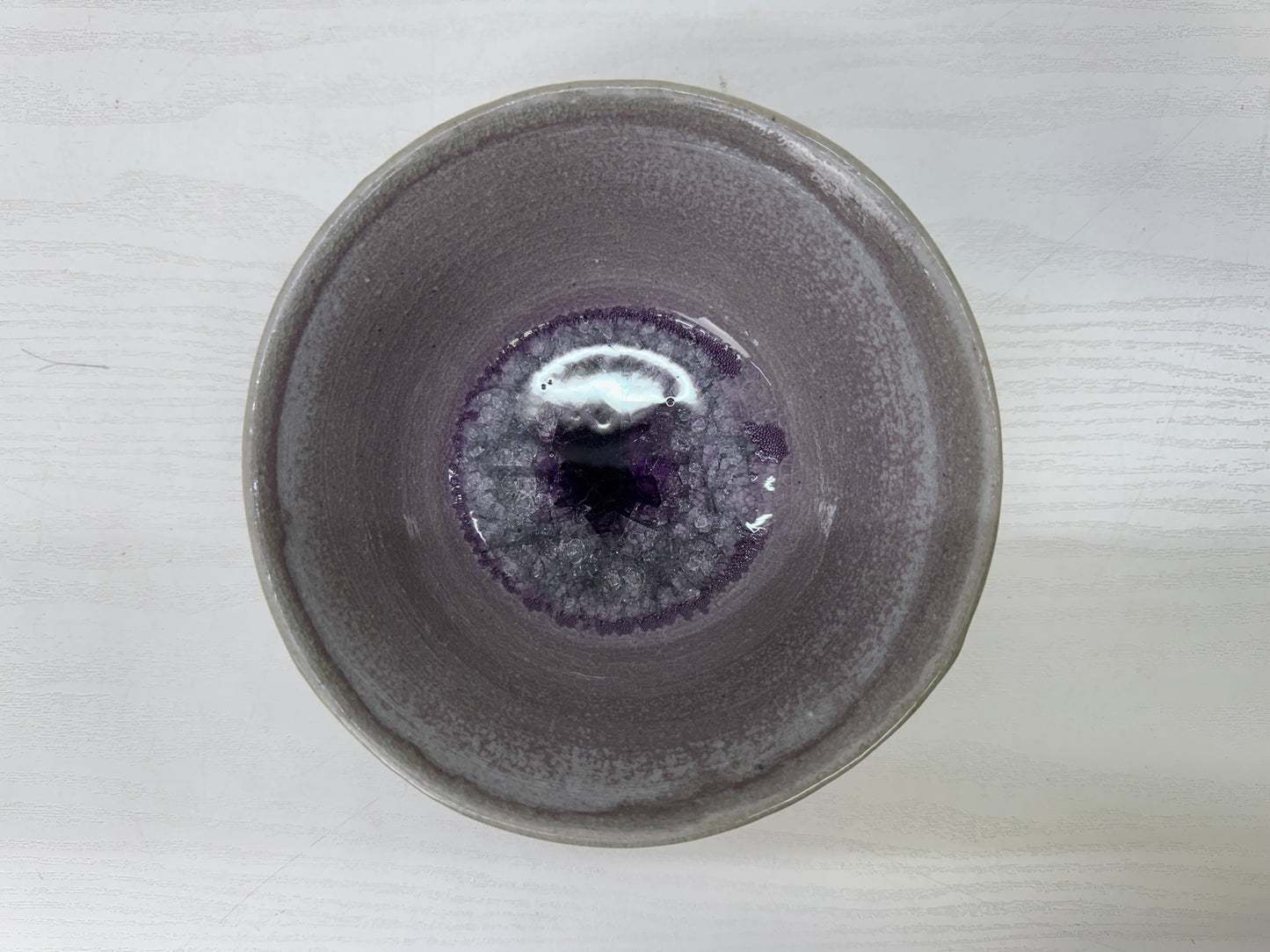 Y9941 CHAWAN Seto-ware bowl signed box Japan antique tea ceremony pottery cup