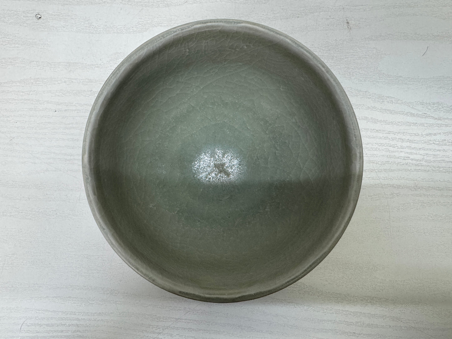 Y9943 CHAWAN Seto-ware bowl signed box Japan antique tea ceremony pottery cup