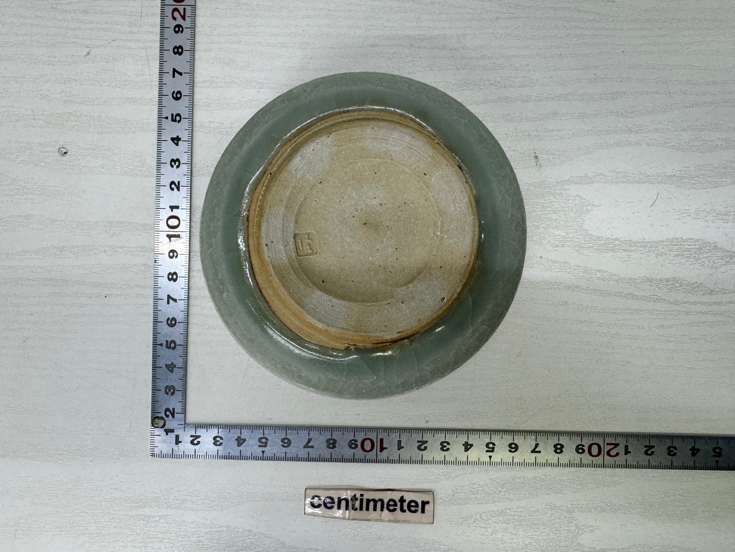 Y9943 CHAWAN Seto-ware bowl signed box Japan antique tea ceremony pottery cup