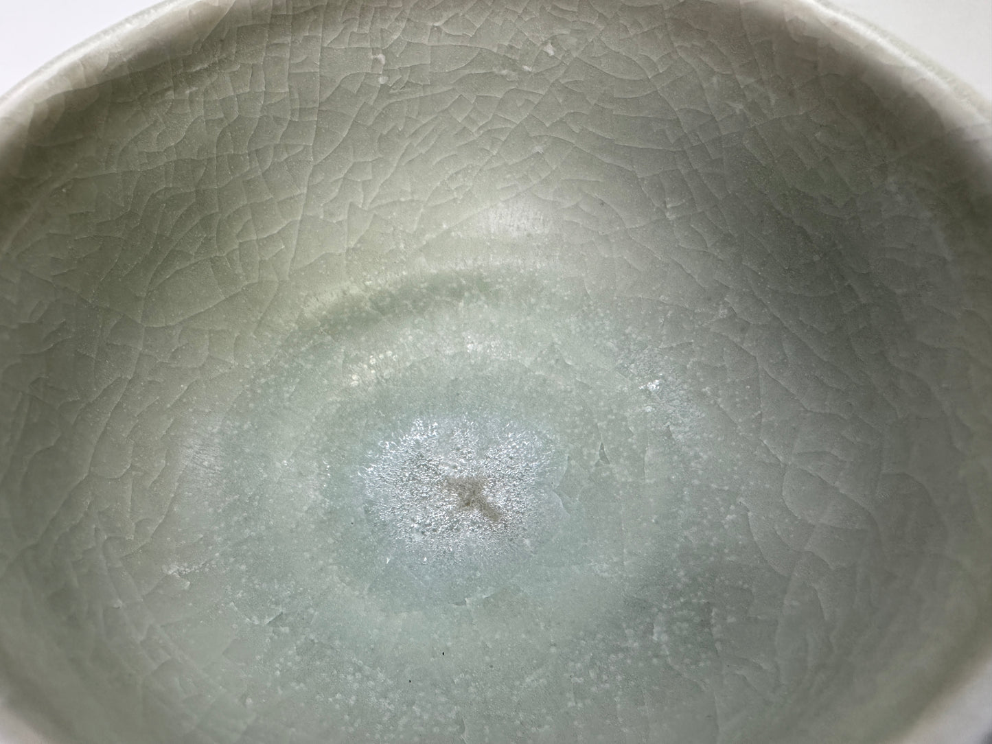 Y9943 CHAWAN Seto-ware bowl signed box Japan antique tea ceremony pottery cup