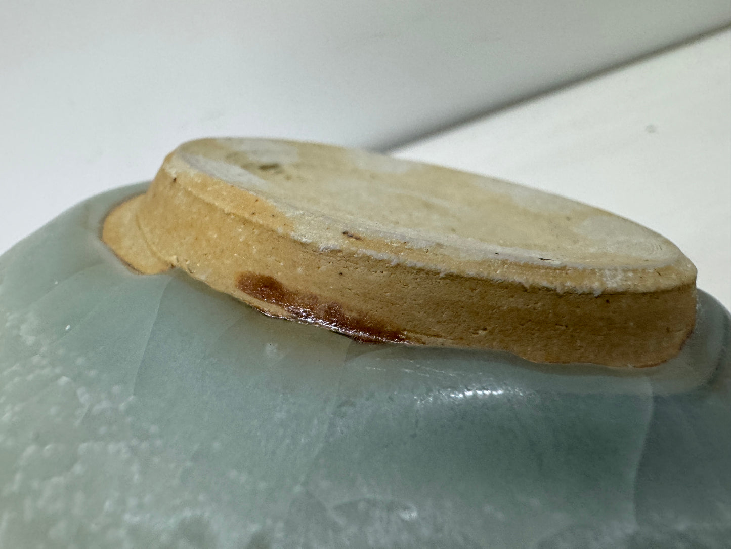 Y9943 CHAWAN Seto-ware bowl signed box Japan antique tea ceremony pottery cup