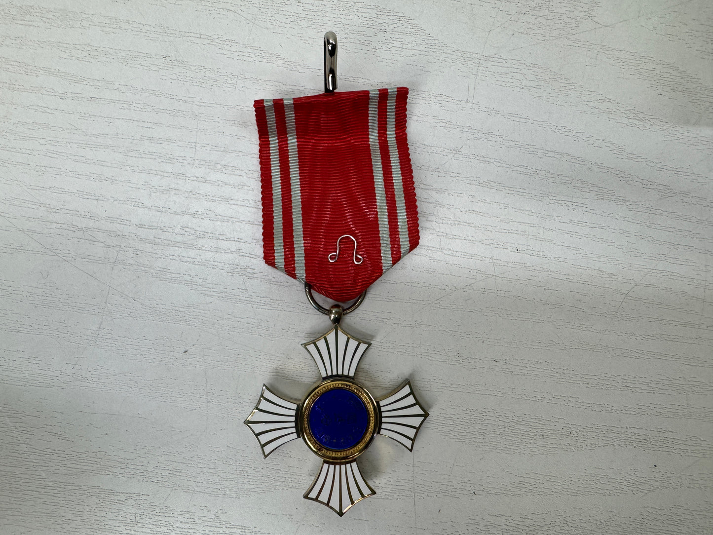 Y9954 KUNSHO Red Cross medal box Japanese military award merit order decoration