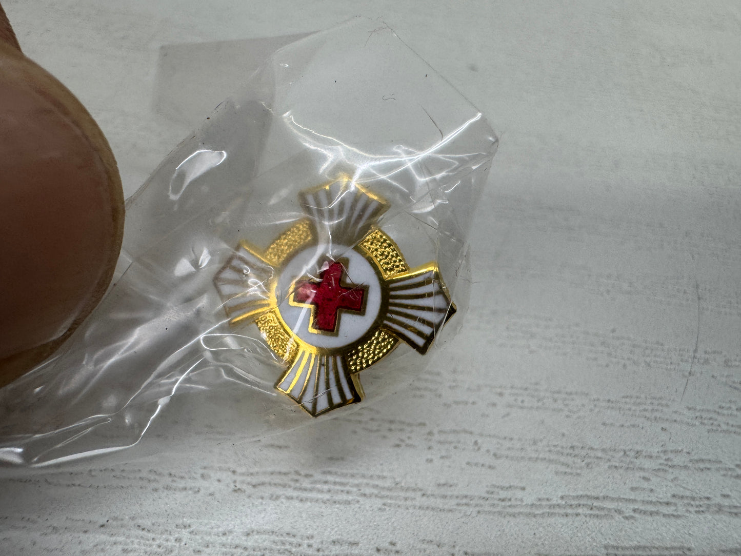 Y9954 KUNSHO Red Cross medal box Japanese military award merit order decoration
