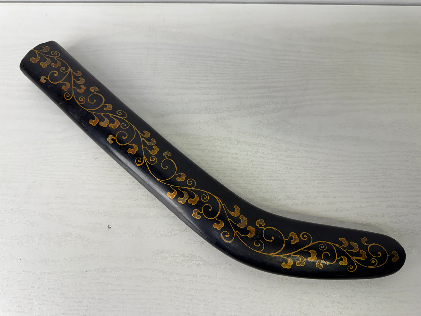 Y9965 SAYA Naginata sheath scabbard Makie Japan antique samurai katana koshirae
