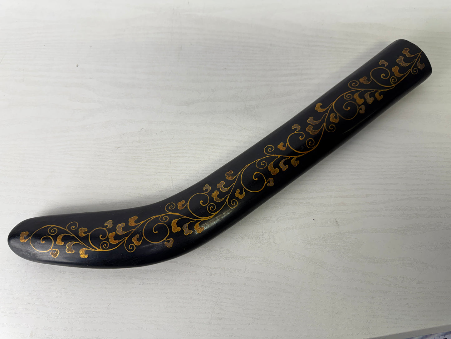 Y9965 SAYA Naginata sheath scabbard Makie Japan antique samurai katana koshirae