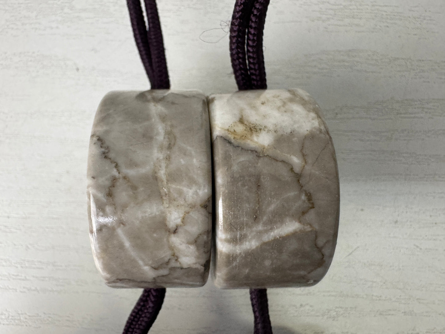 Y9981 FUCHIN Donut-shaped box Japan antique kakejiku Hanging Scroll Weight decor