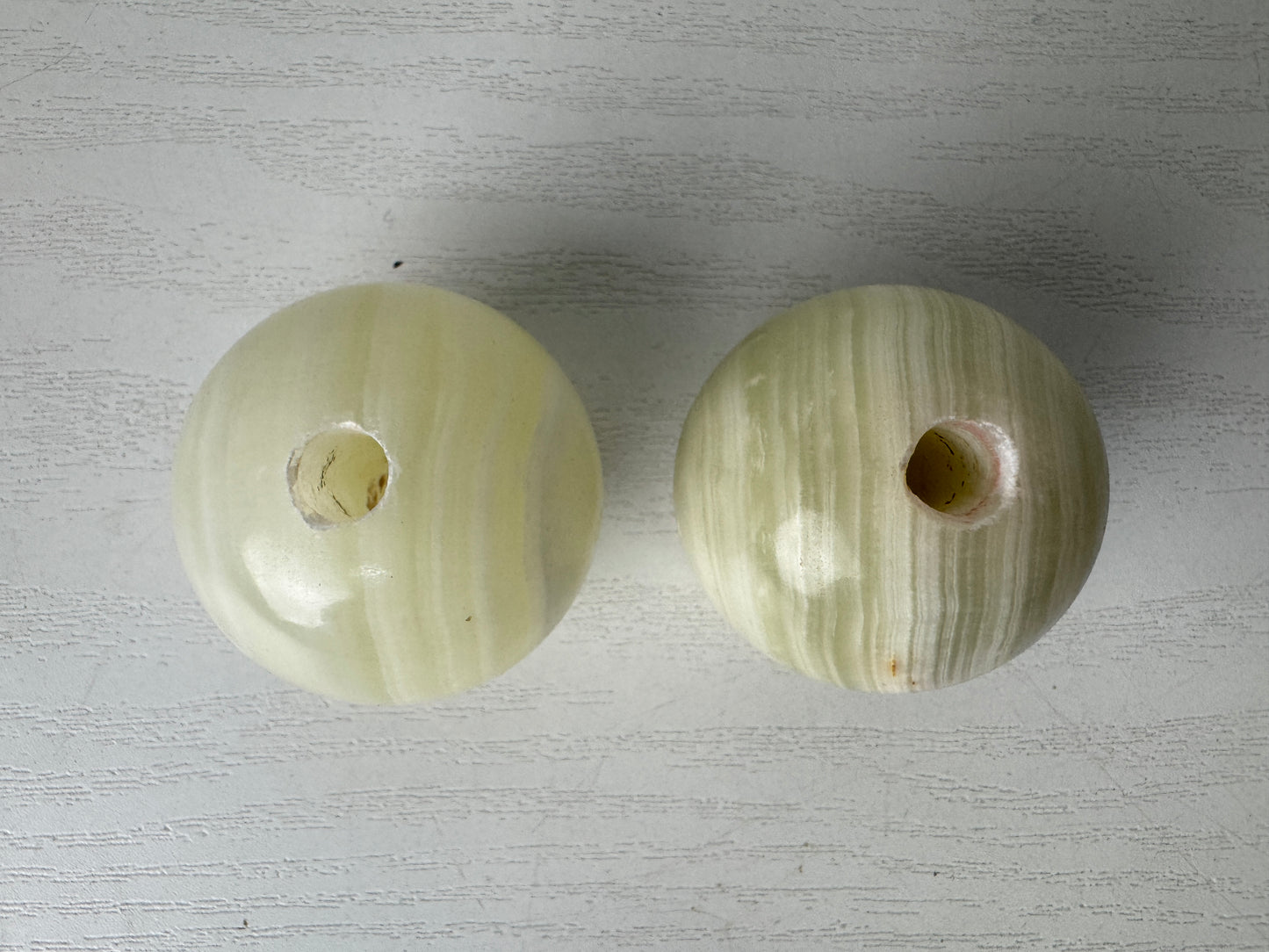 Y9982 FUCHIN Onyx round ball box Japan antique kakejiku Hanging Scroll Weight