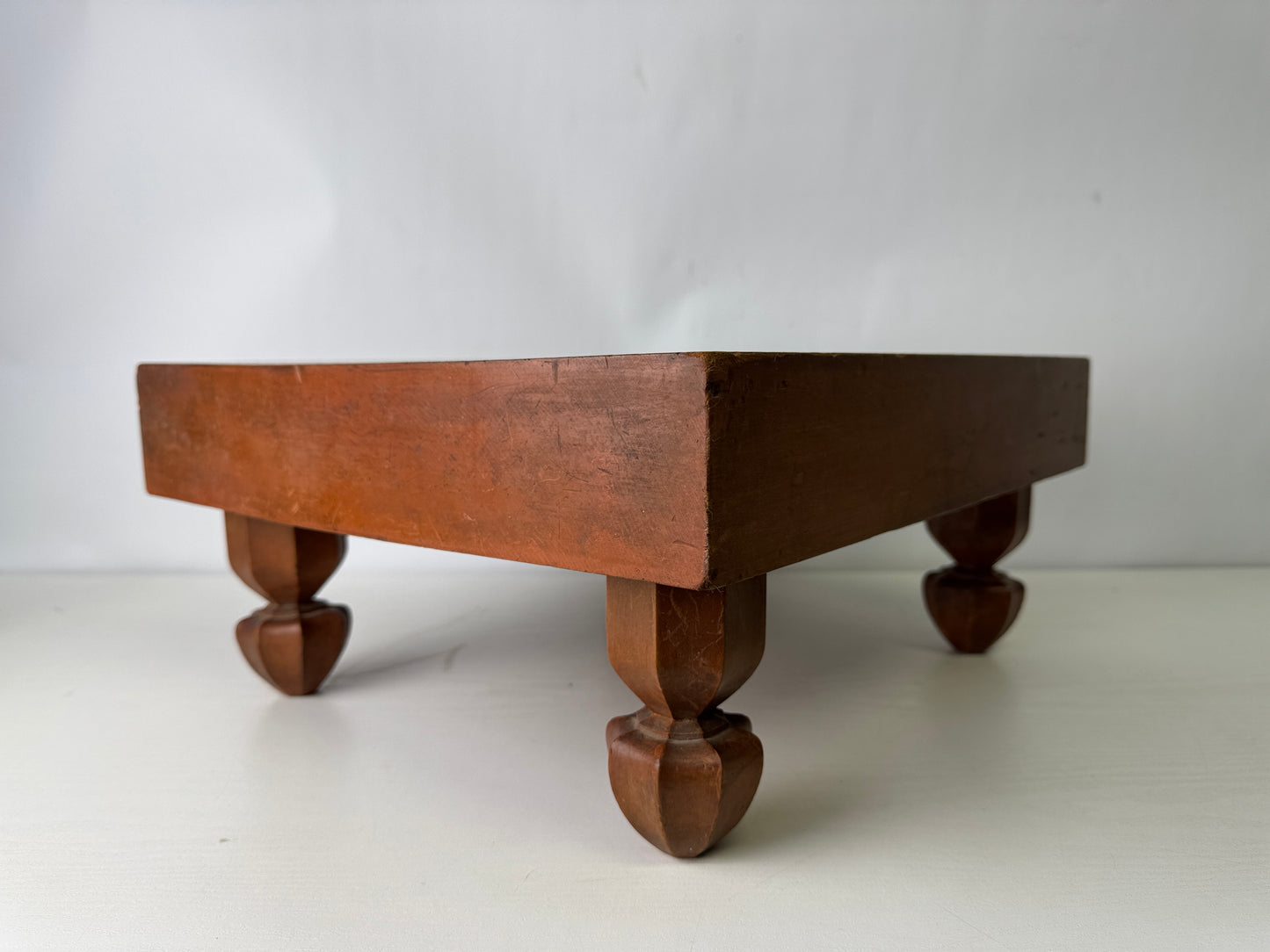 Y9985 GO wood board with legs strategy game Igo shogi Japan antique traditional