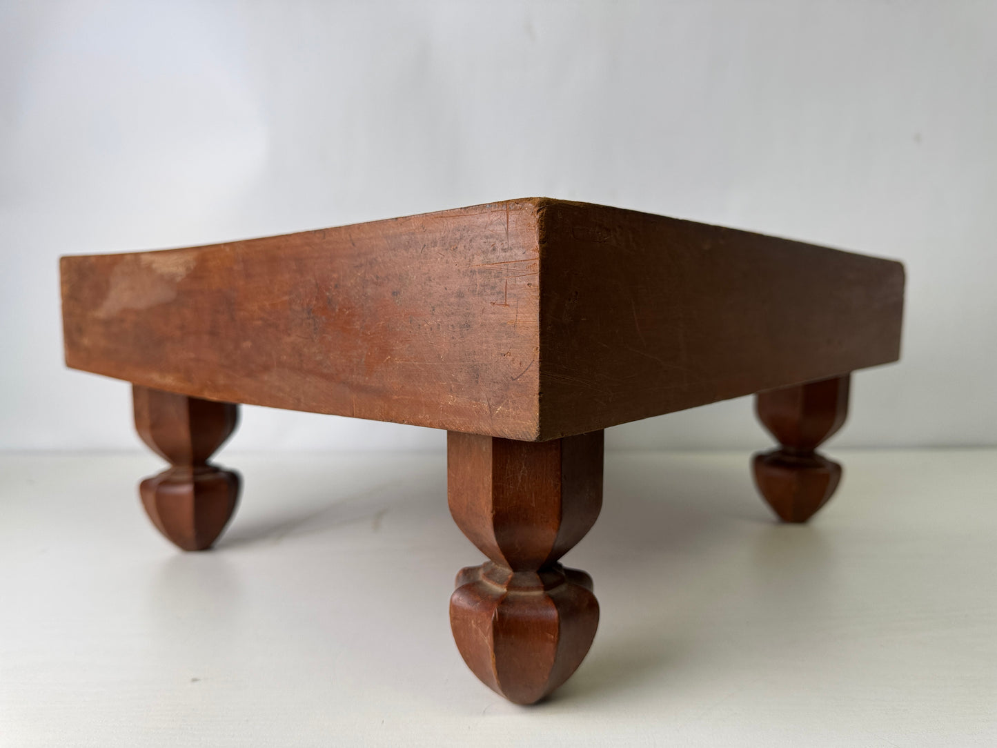 Y9985 GO wood board with legs strategy game Igo shogi Japan antique traditional