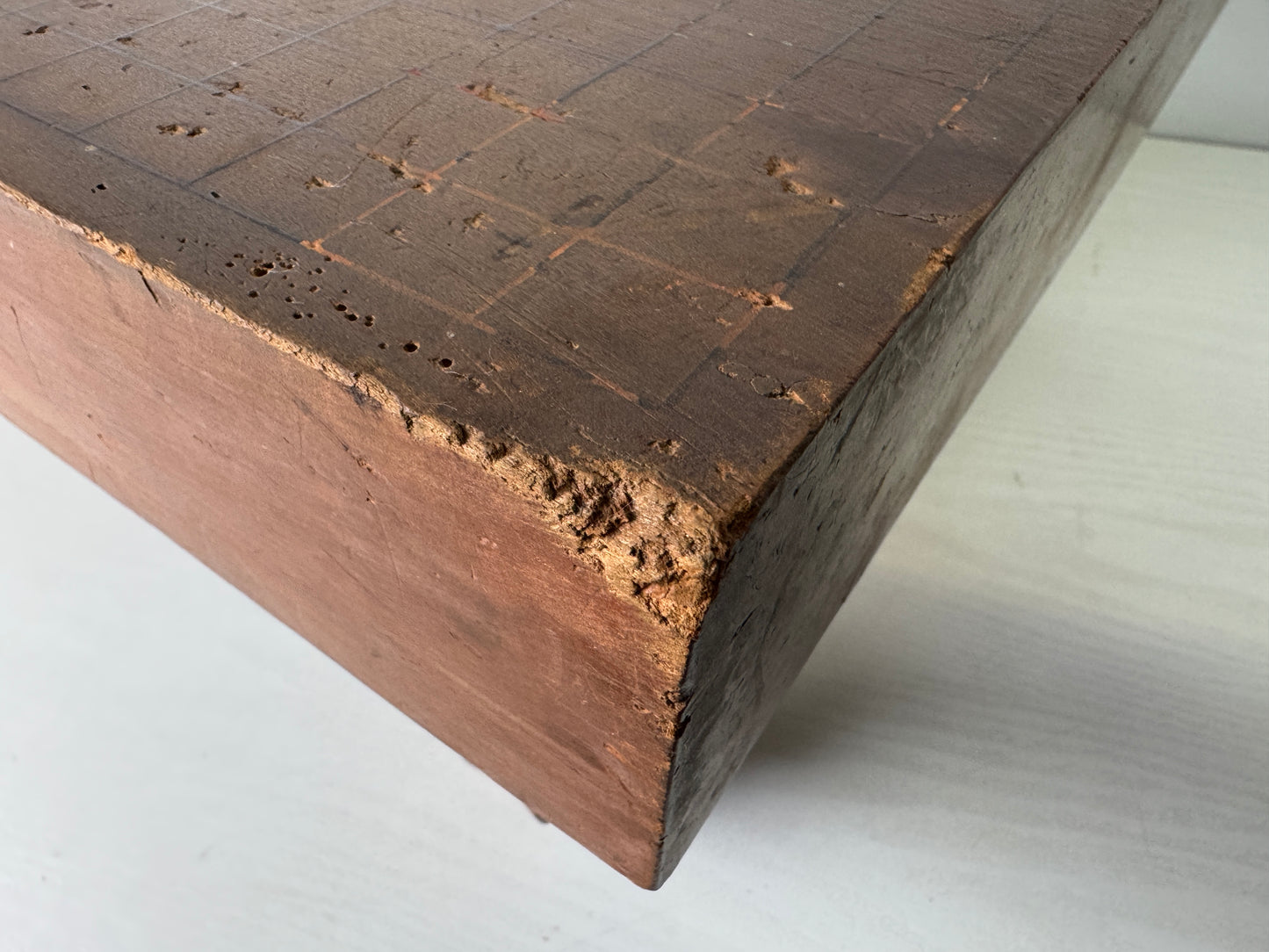 Y9985 GO wood board with legs strategy game Igo shogi Japan antique traditional