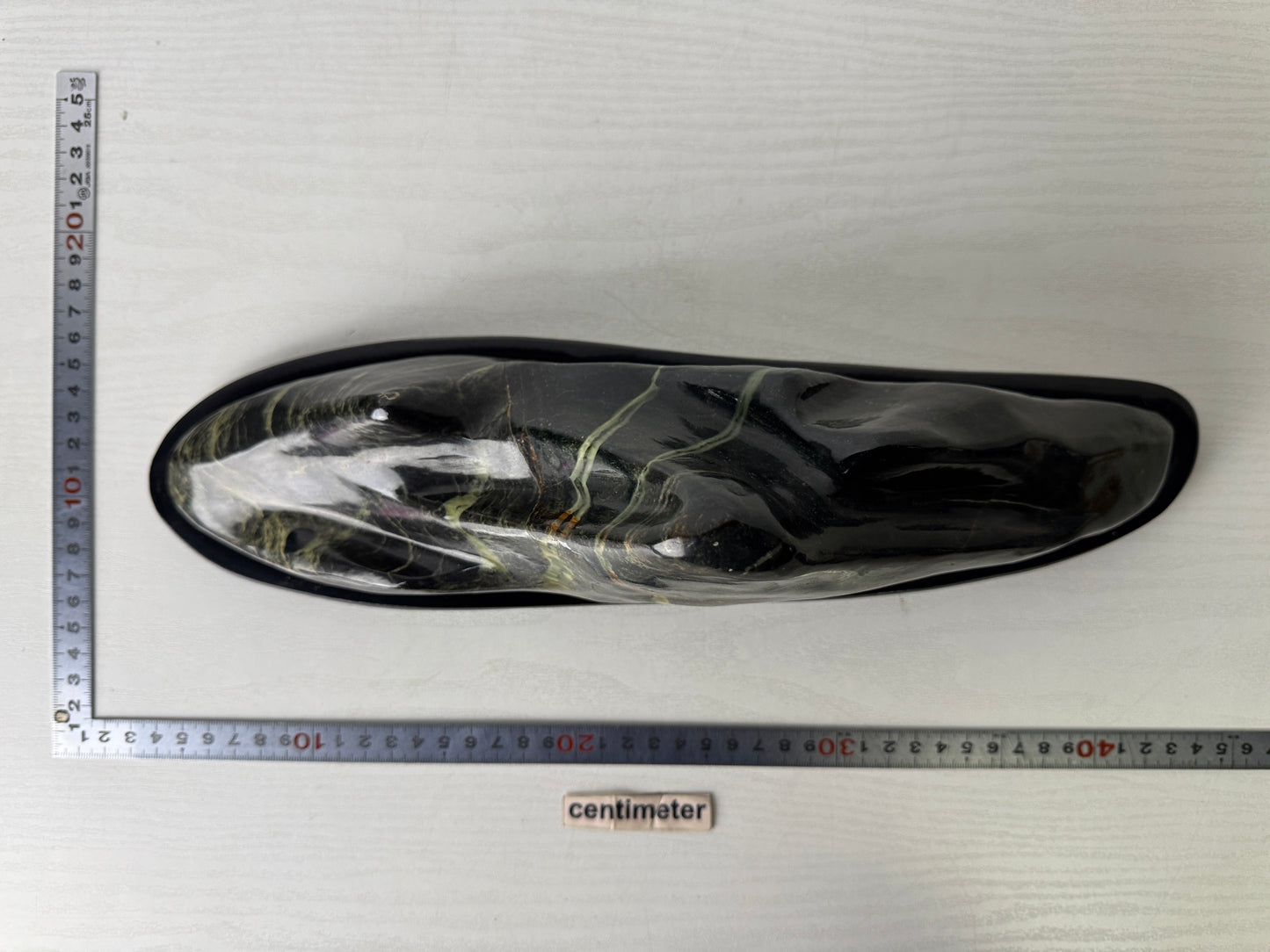 Y9988 OKIMONO Suiseki viewing stone wooden stand Japan antique interior ornament